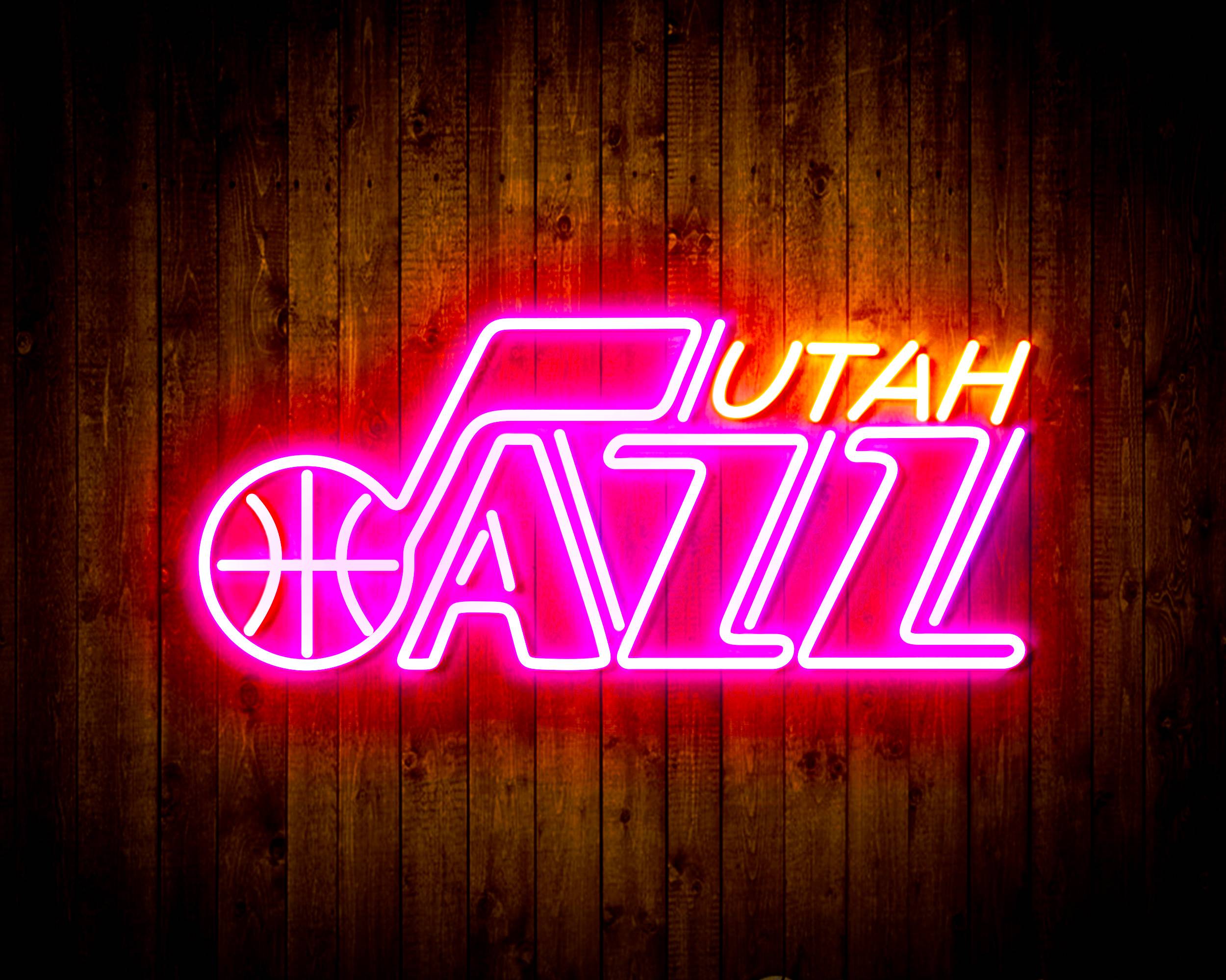 NBA Utah Jazz Handmade LED Neon Light Sign