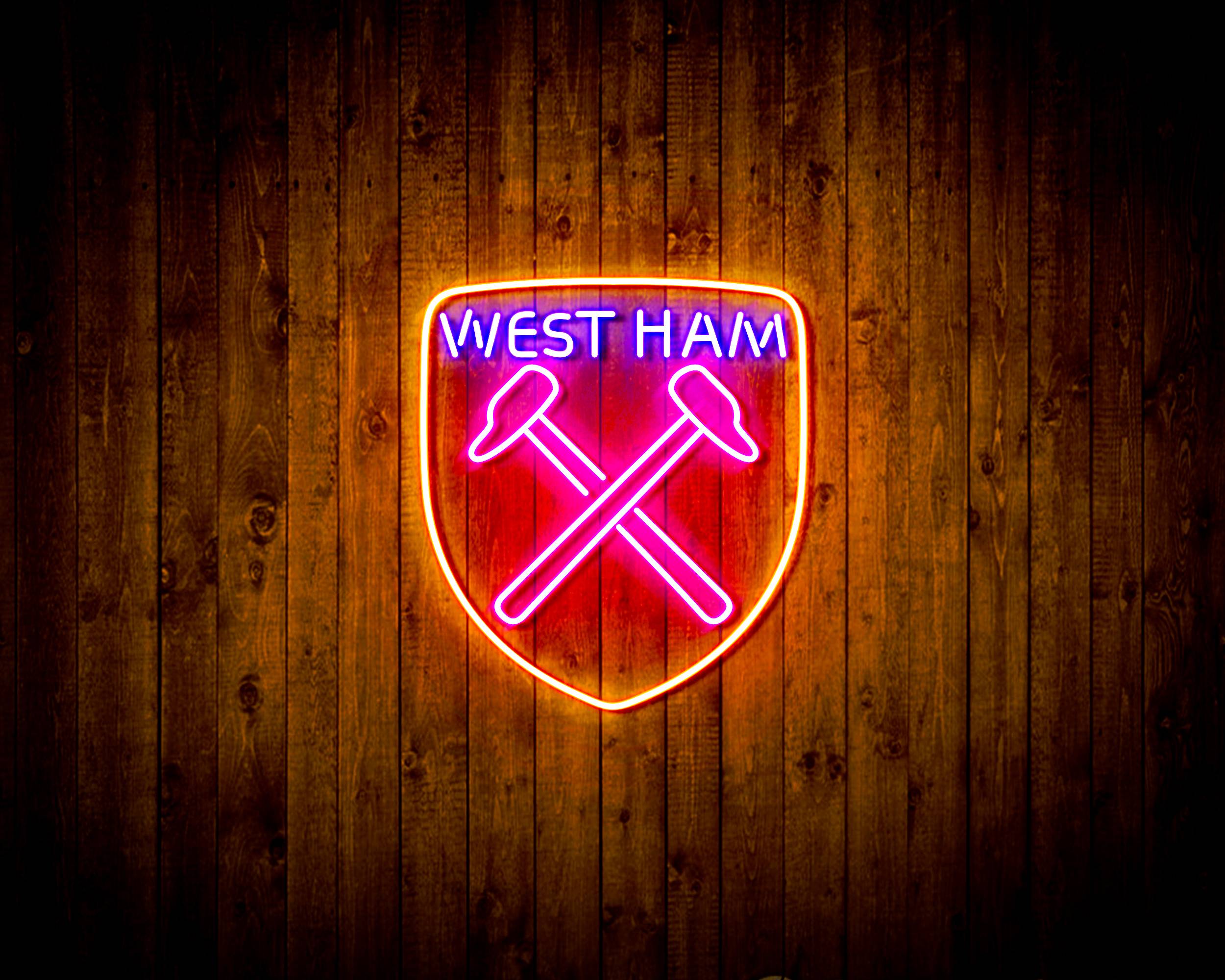 Premier League West Ham United Football Club Handmade LED Neon Light Sign