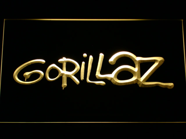 GORILLAZ BAND Neon Light LED Sign