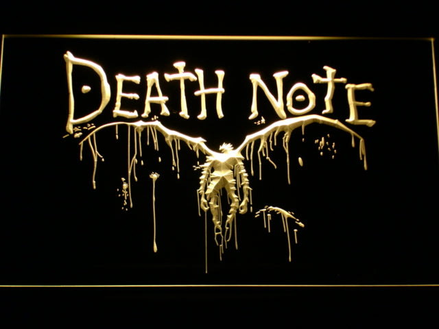 Death Note Neon Light LED Sign