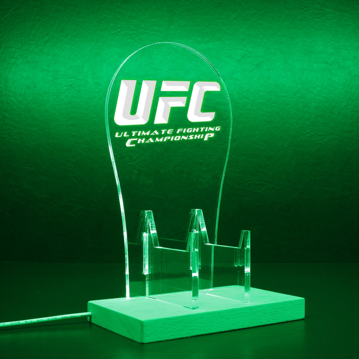 Ultimate Fighting Championship UFC Led Headset Controller Stand Wooden ...