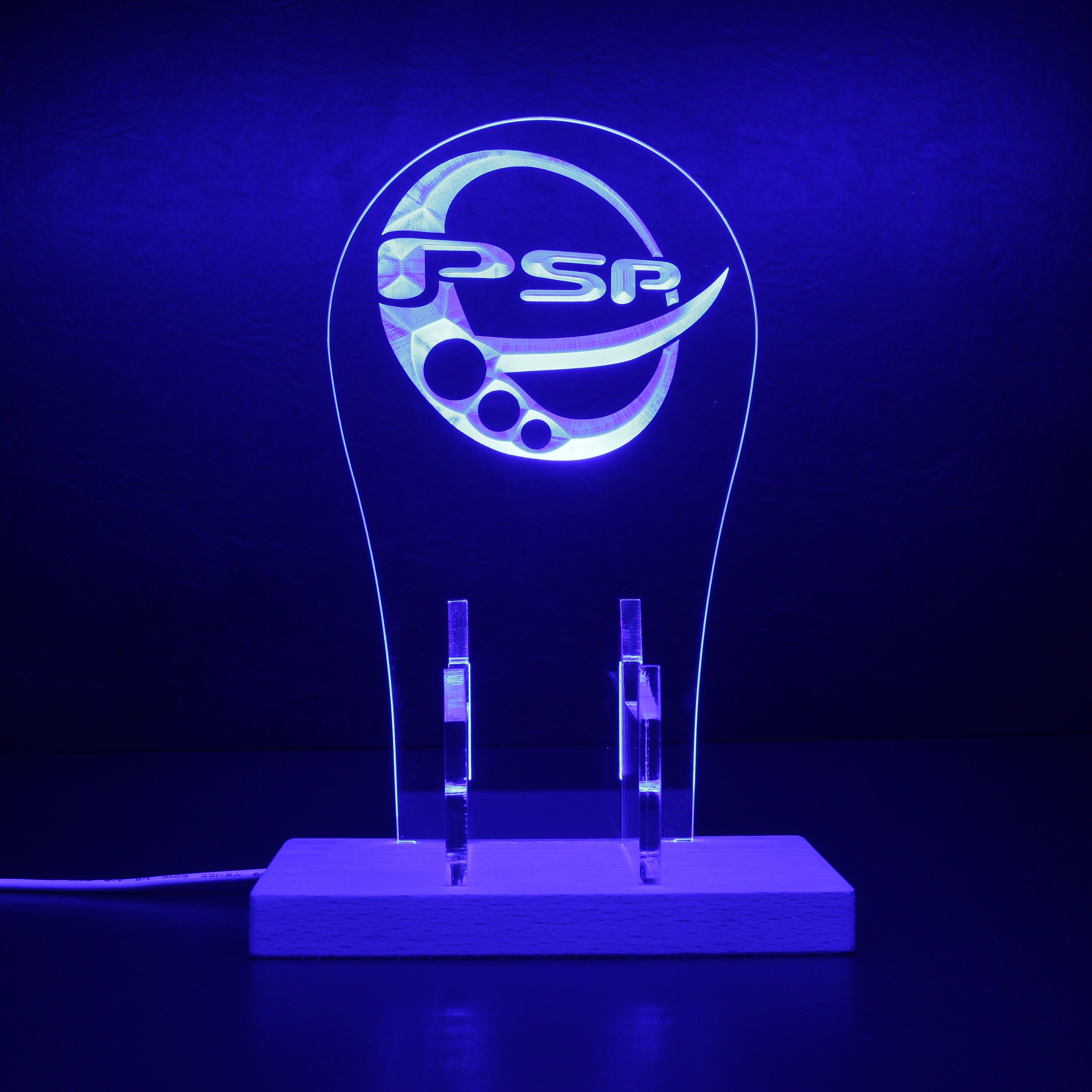 Playstation PSP RGB LED Gaming Headset Controller Stand