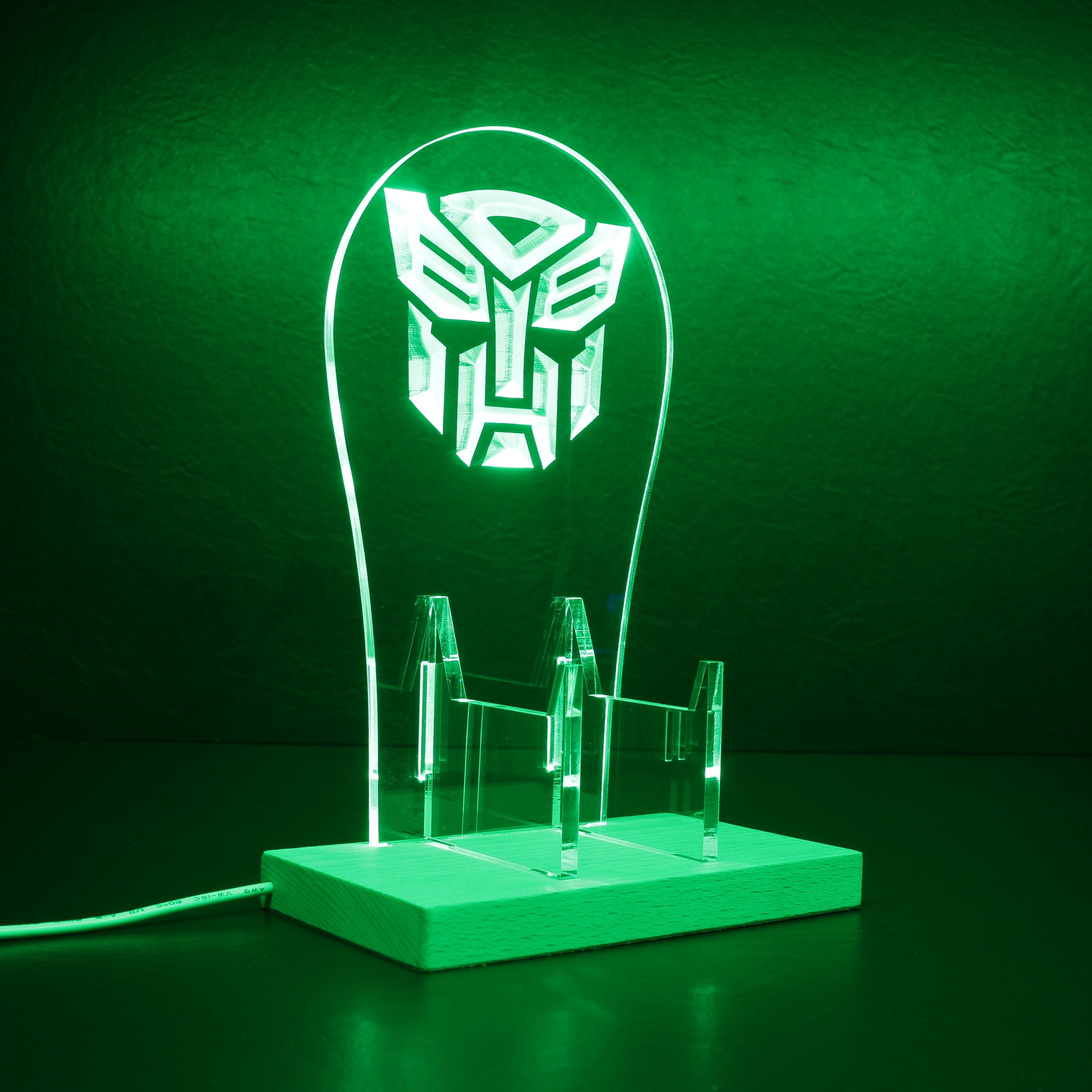 Transformers Autobots RGB LED Gaming Headset Controller Stand