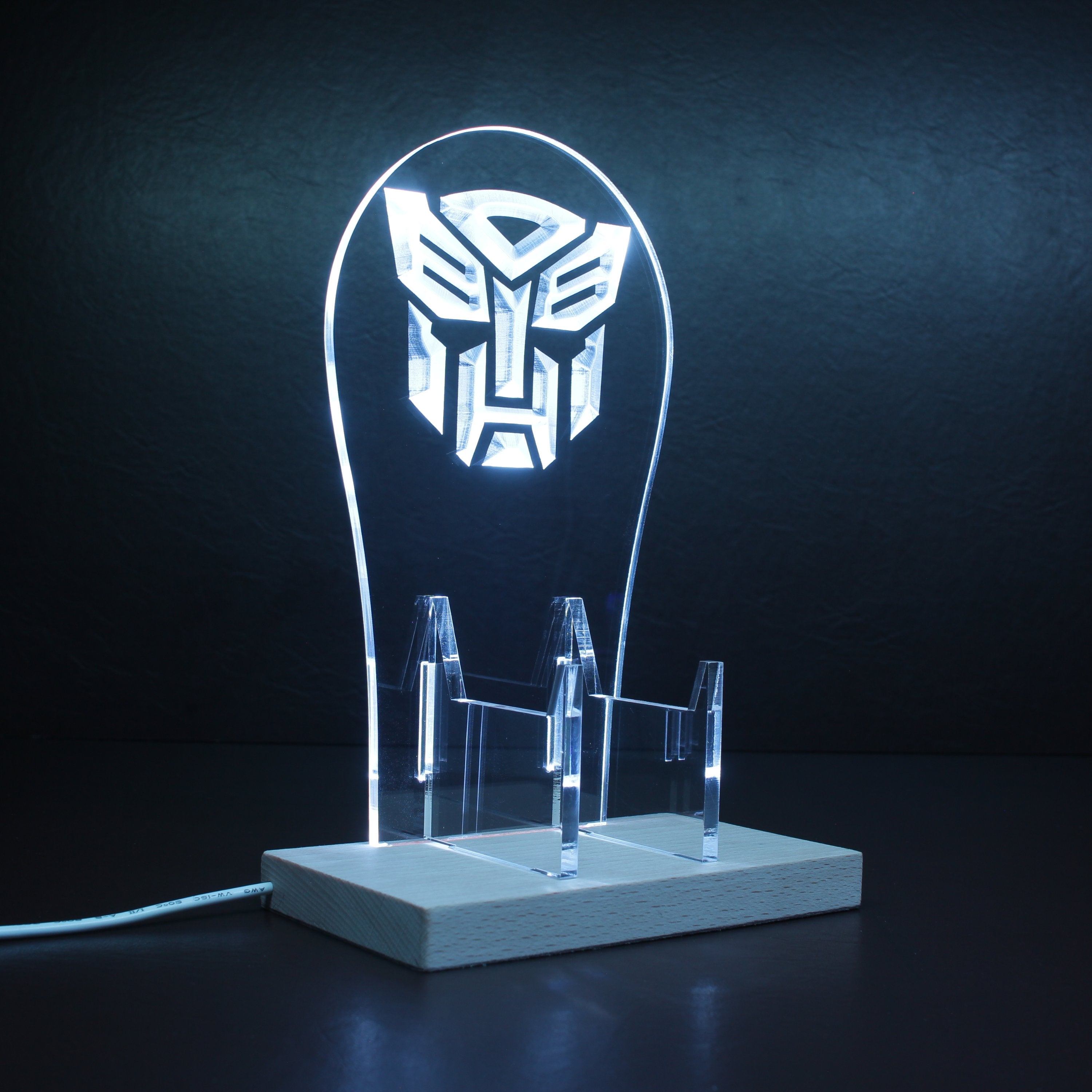 Transformers Autobots RGB LED Gaming Headset Controller Stand