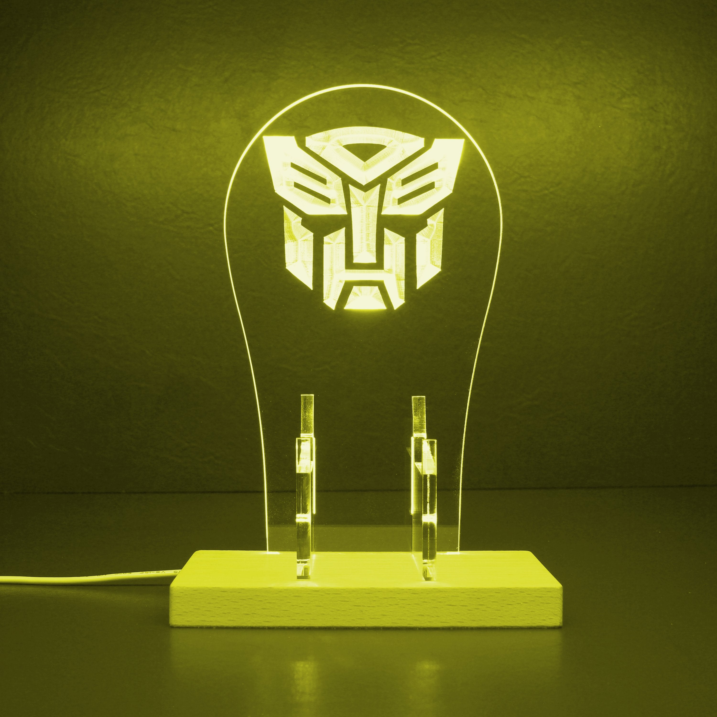 Transformers Autobots RGB LED Gaming Headset Controller Stand