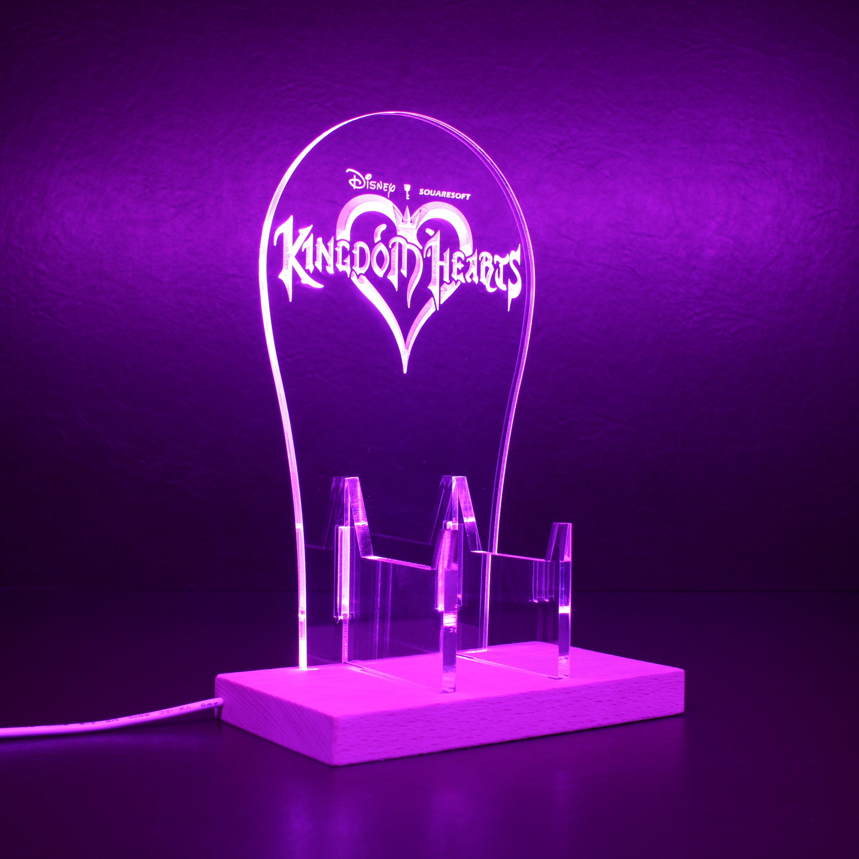 Kingdom Hearts RGB LED Gaming Headset Controller Stand