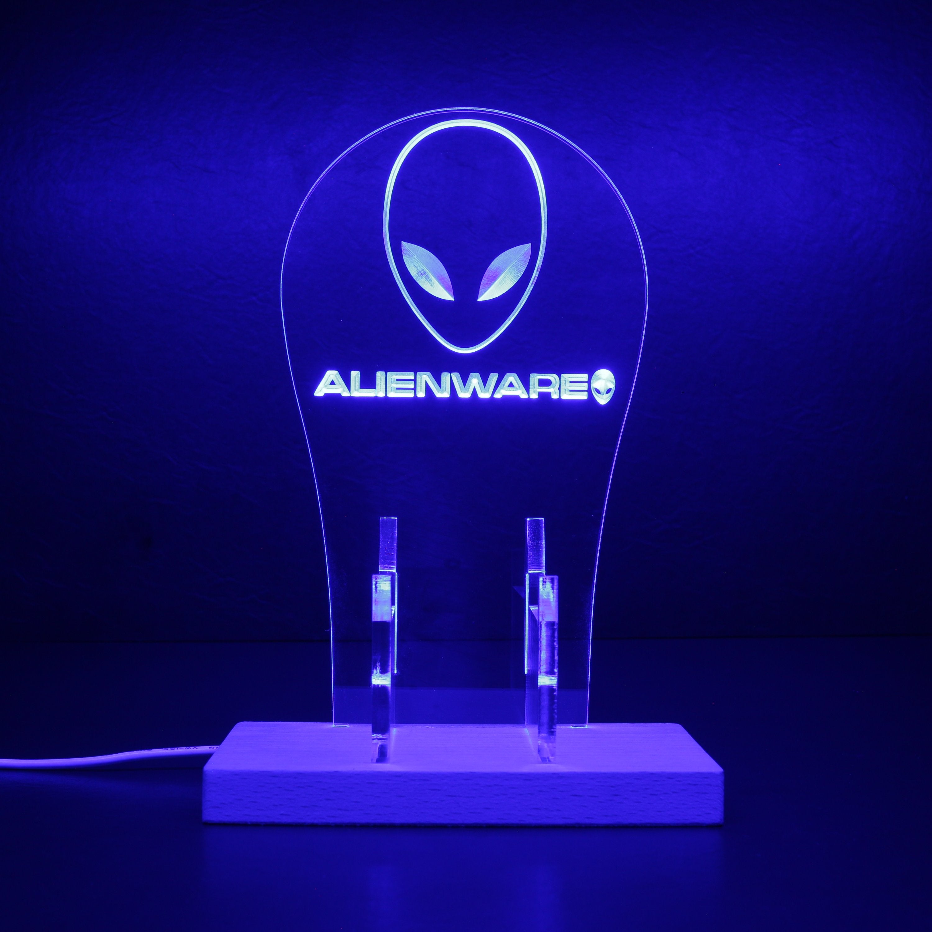 Alien RGB LED Gaming Headset Controller Stand