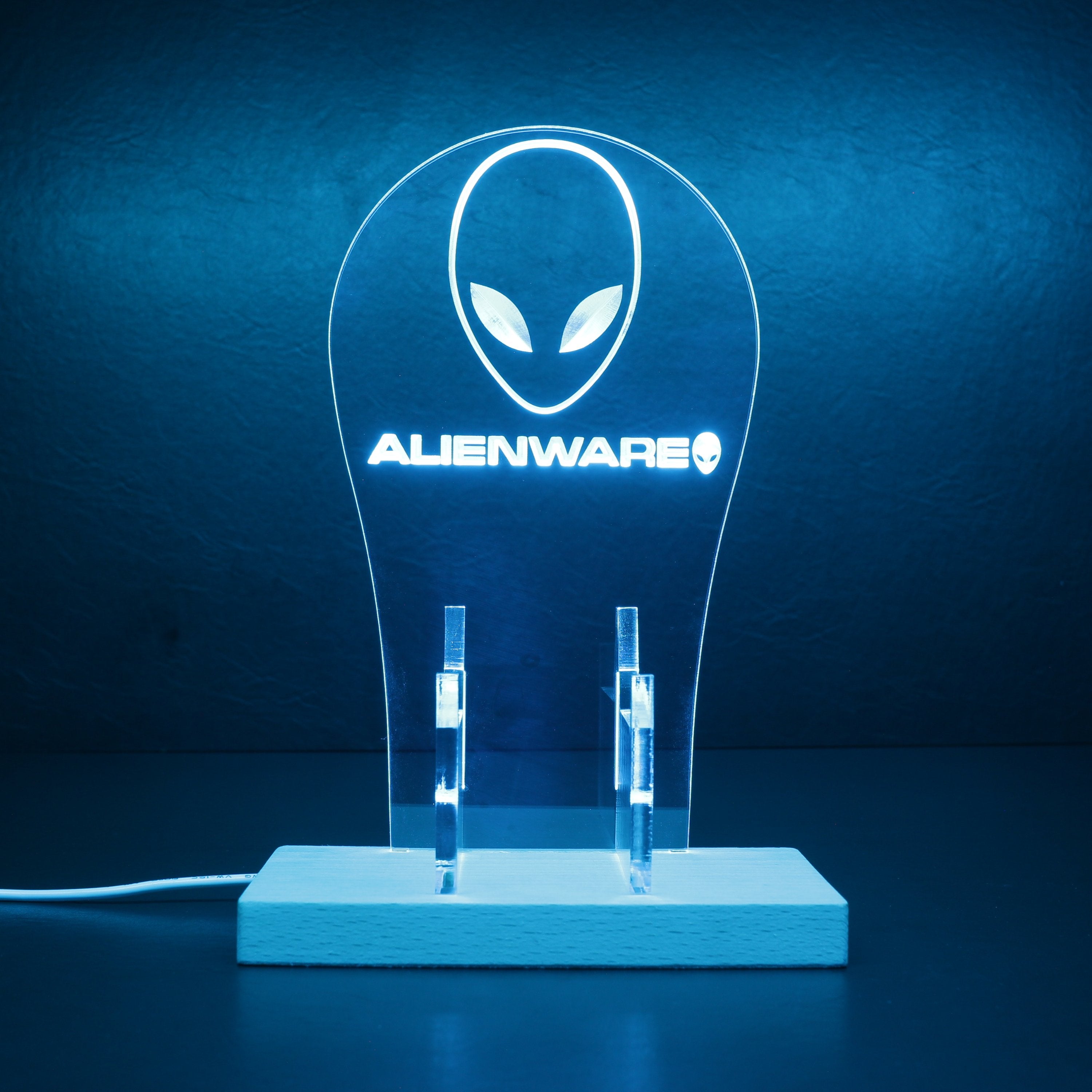 Alien RGB LED Gaming Headset Controller Stand