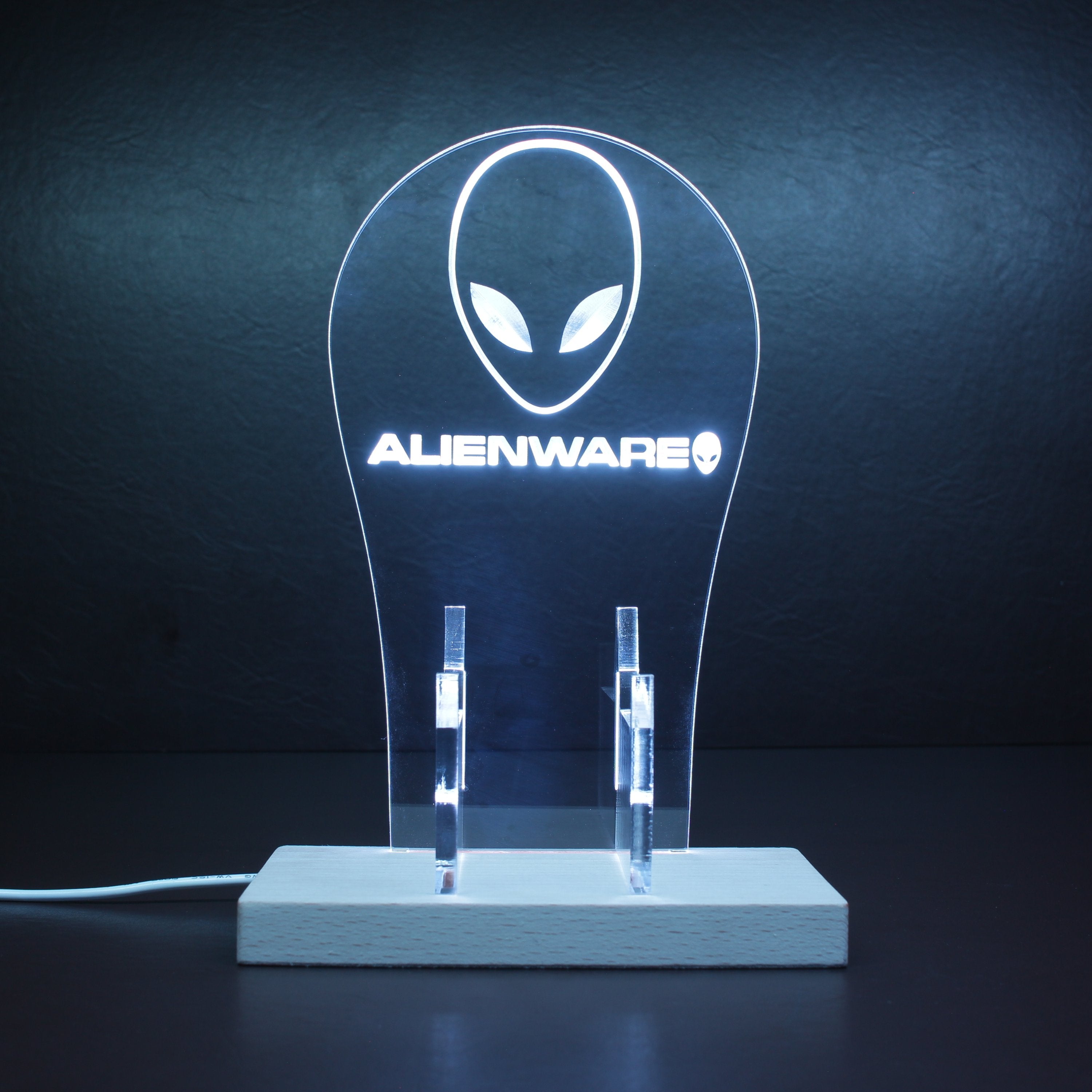 Alien RGB LED Gaming Headset Controller Stand