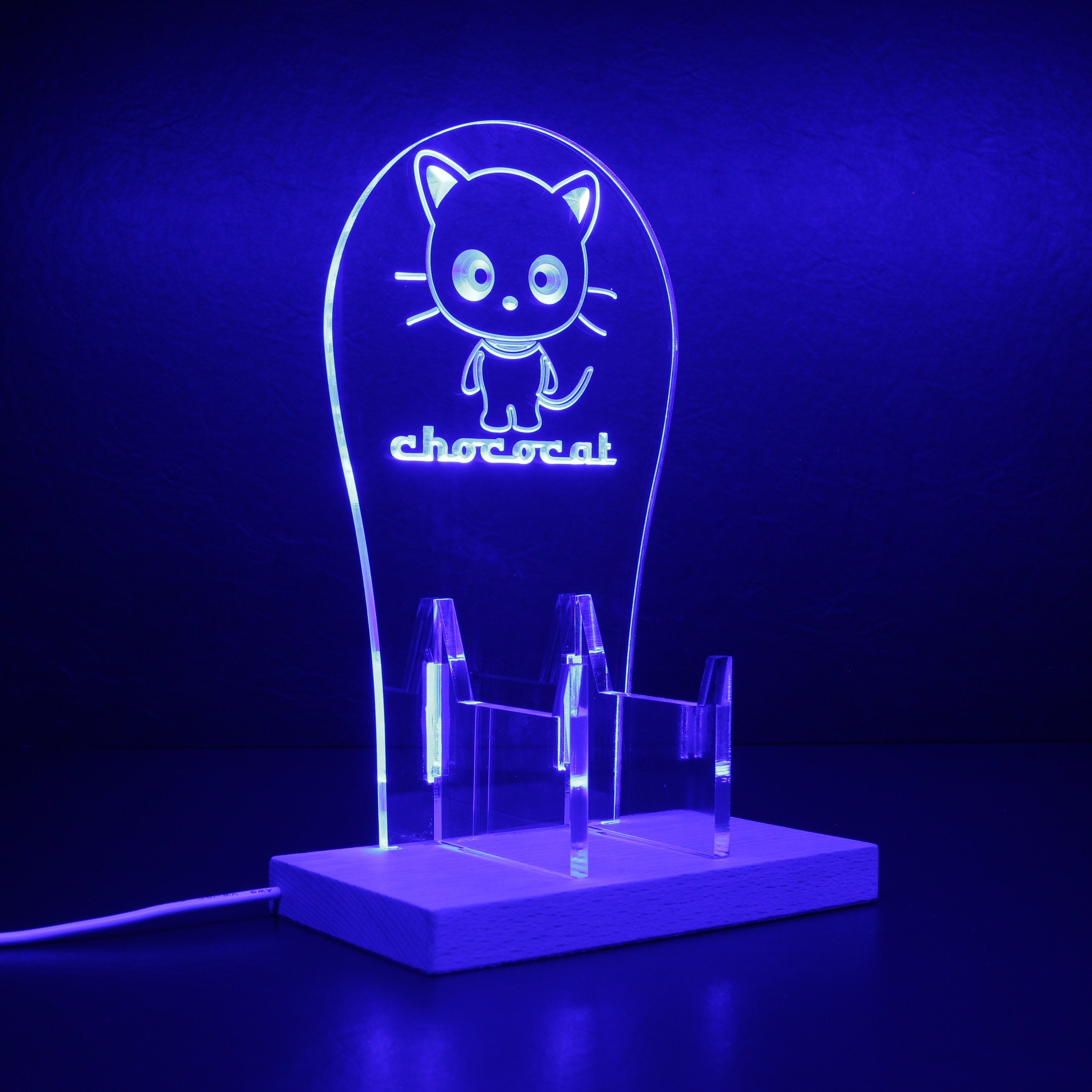 Chococat RGB LED Gaming Headset Controller Stand