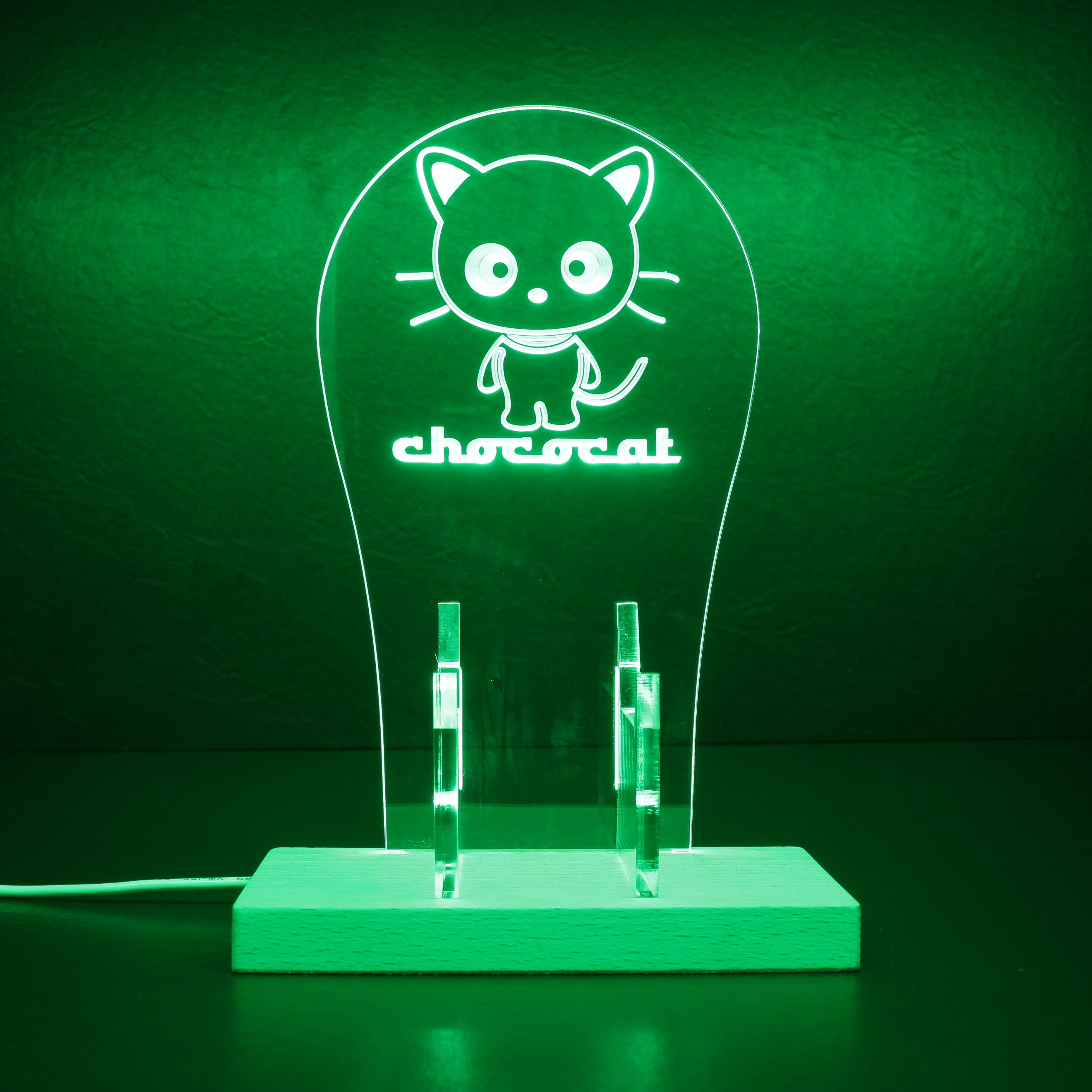 Chococat RGB LED Gaming Headset Controller Stand