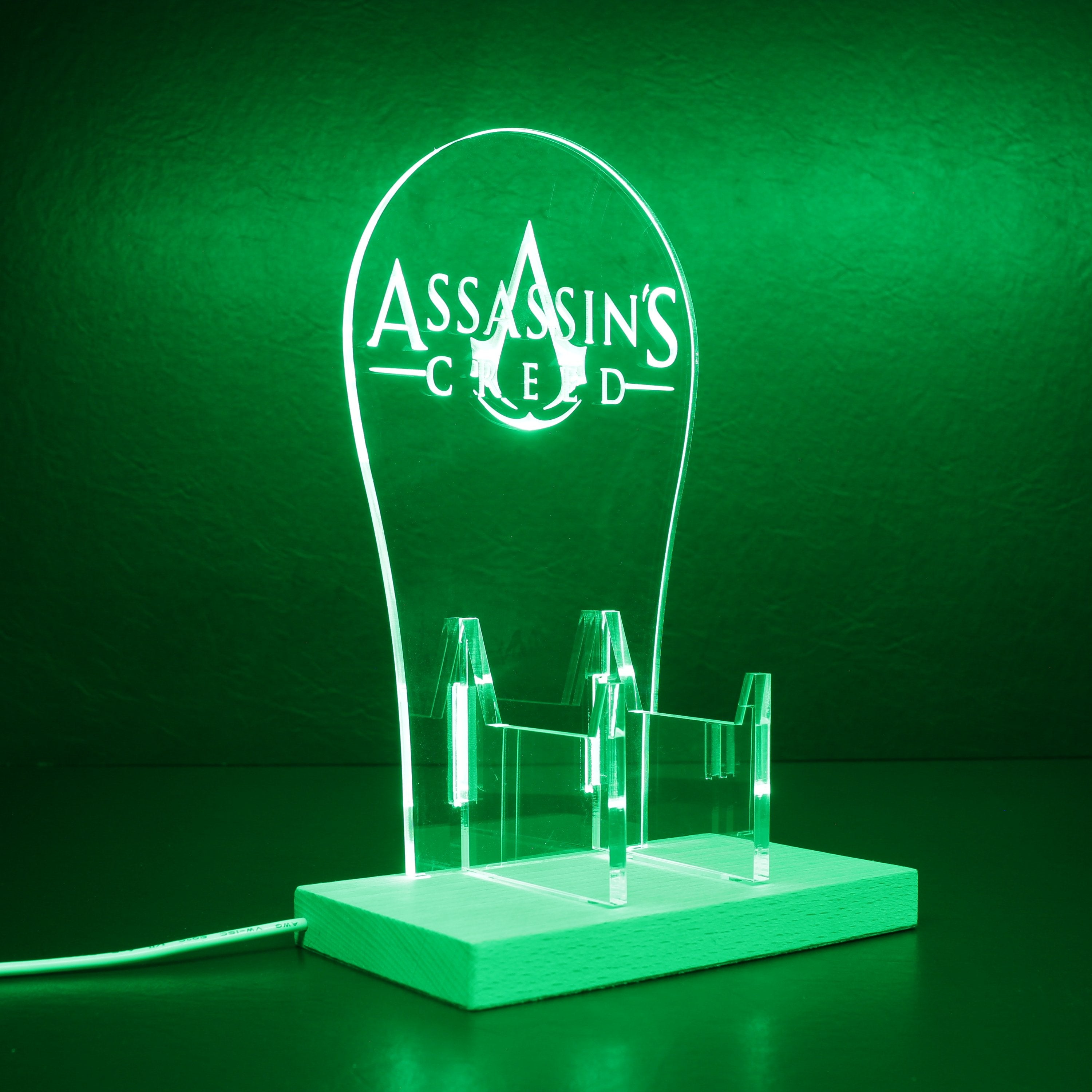 Assassin's Creed RGB LED Gaming Headset Controller Stand