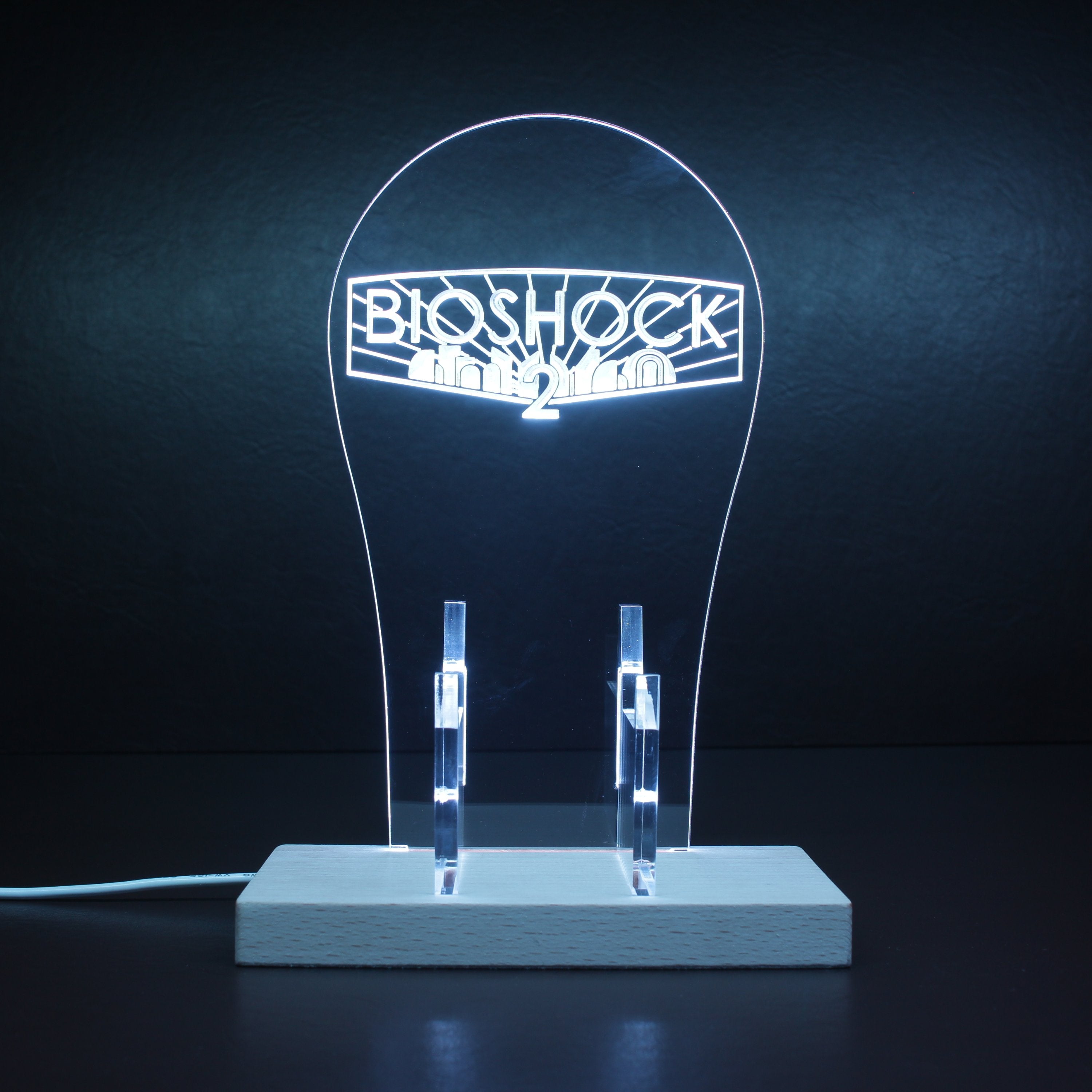 BioShock 2 RGB LED Gaming Headset Controller Stand