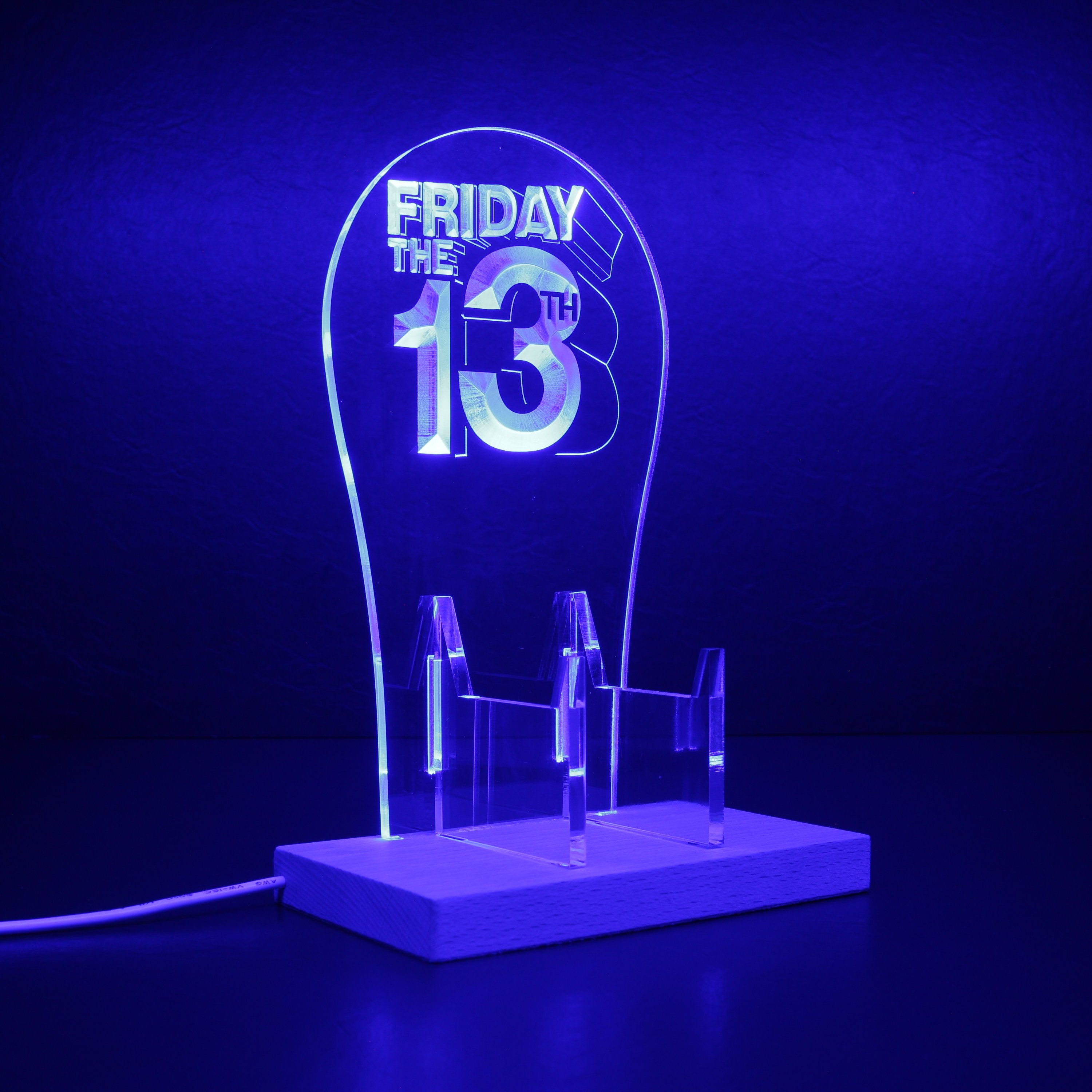 Friday 13th RGB LED Gaming Headset Controller Stand