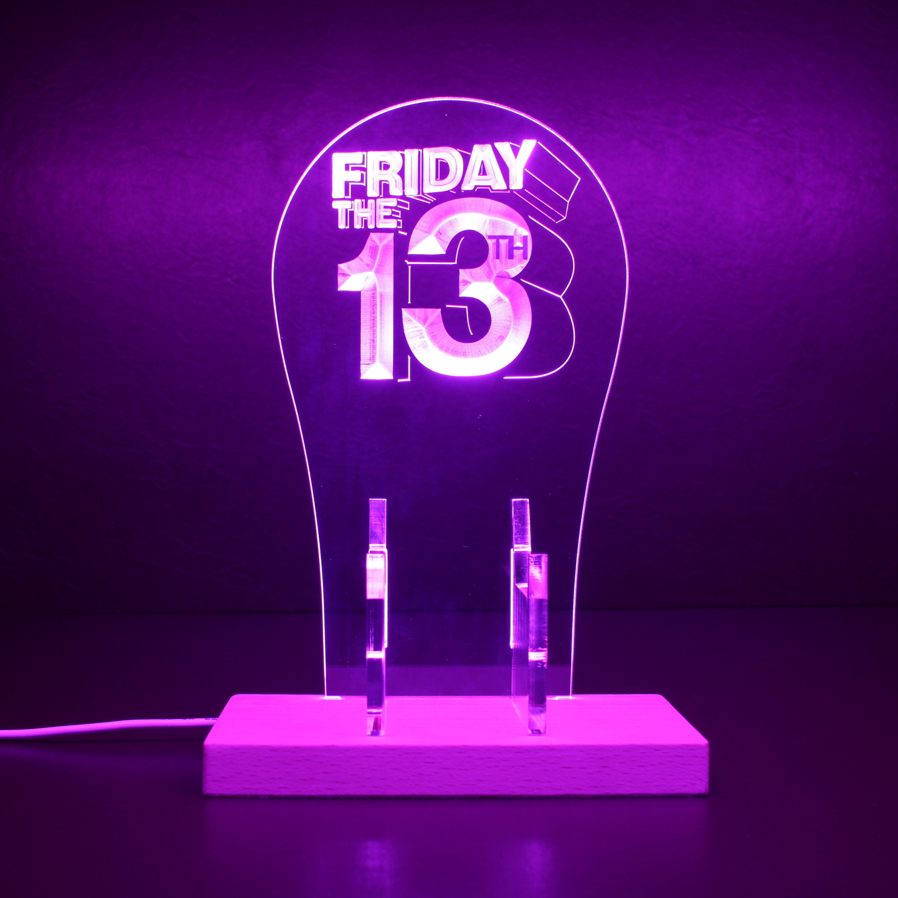 Friday 13th RGB LED Gaming Headset Controller Stand