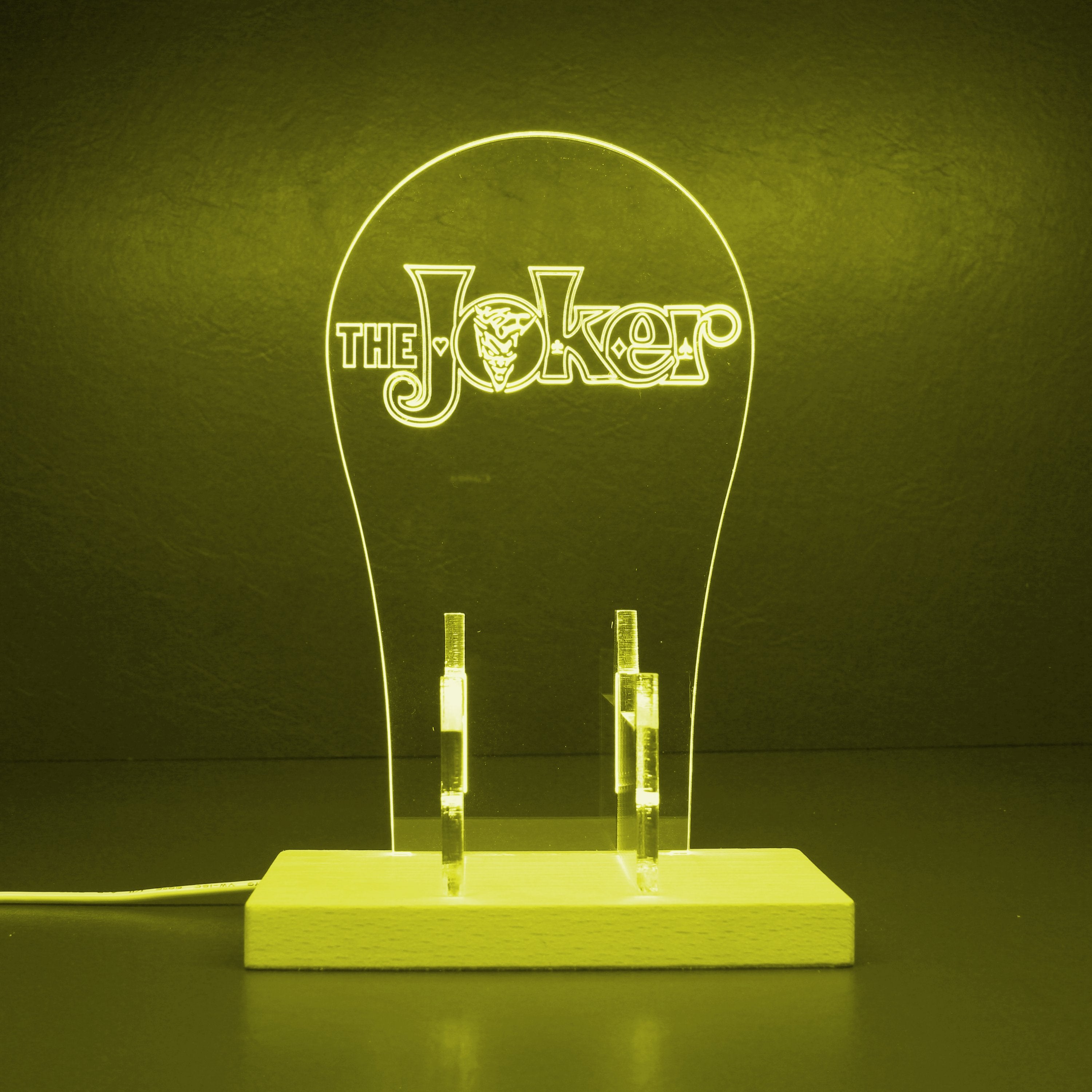 The Joker RGB LED Gaming Headset Controller Stand