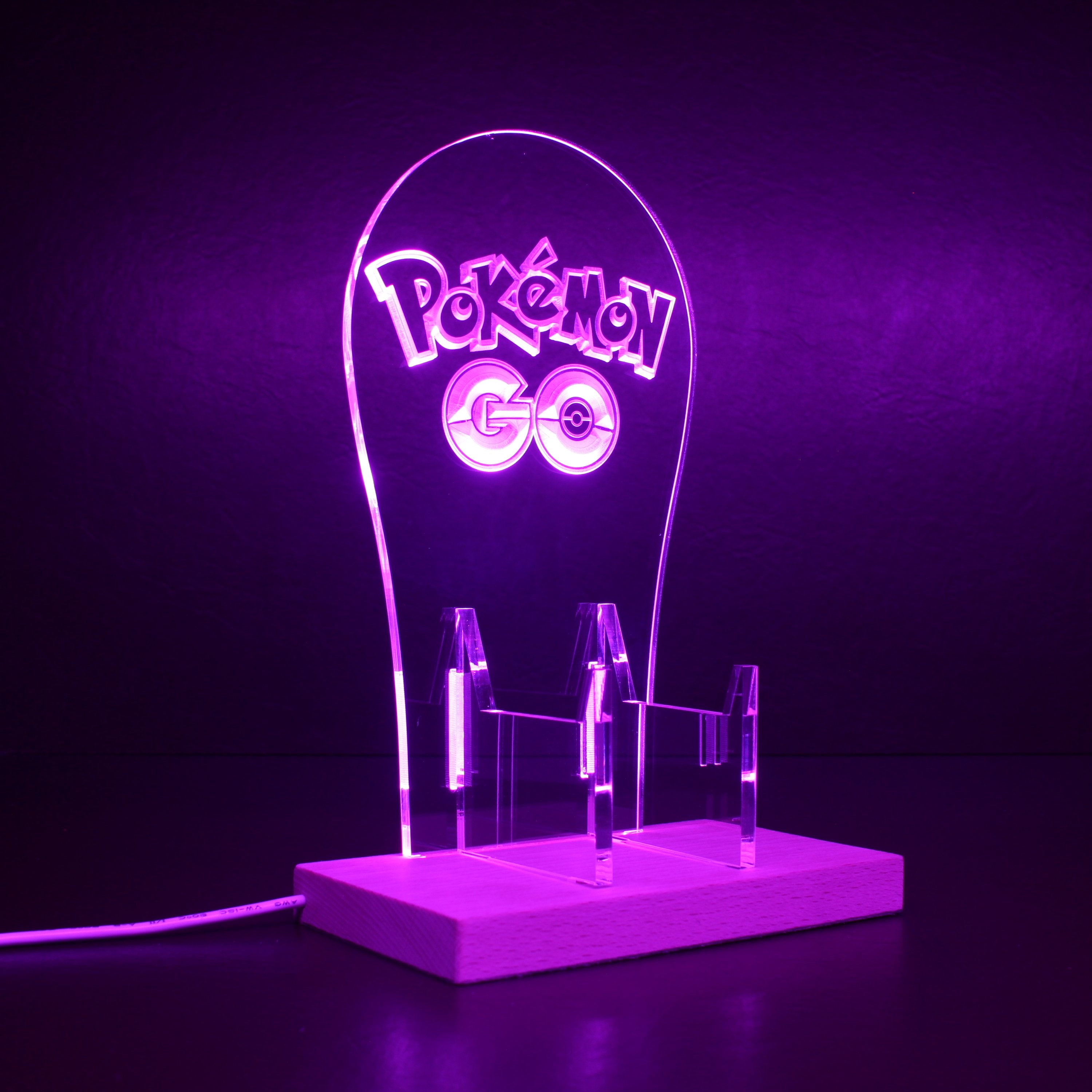 Pokeman Go RGB LED Gaming Headset Controller Stand