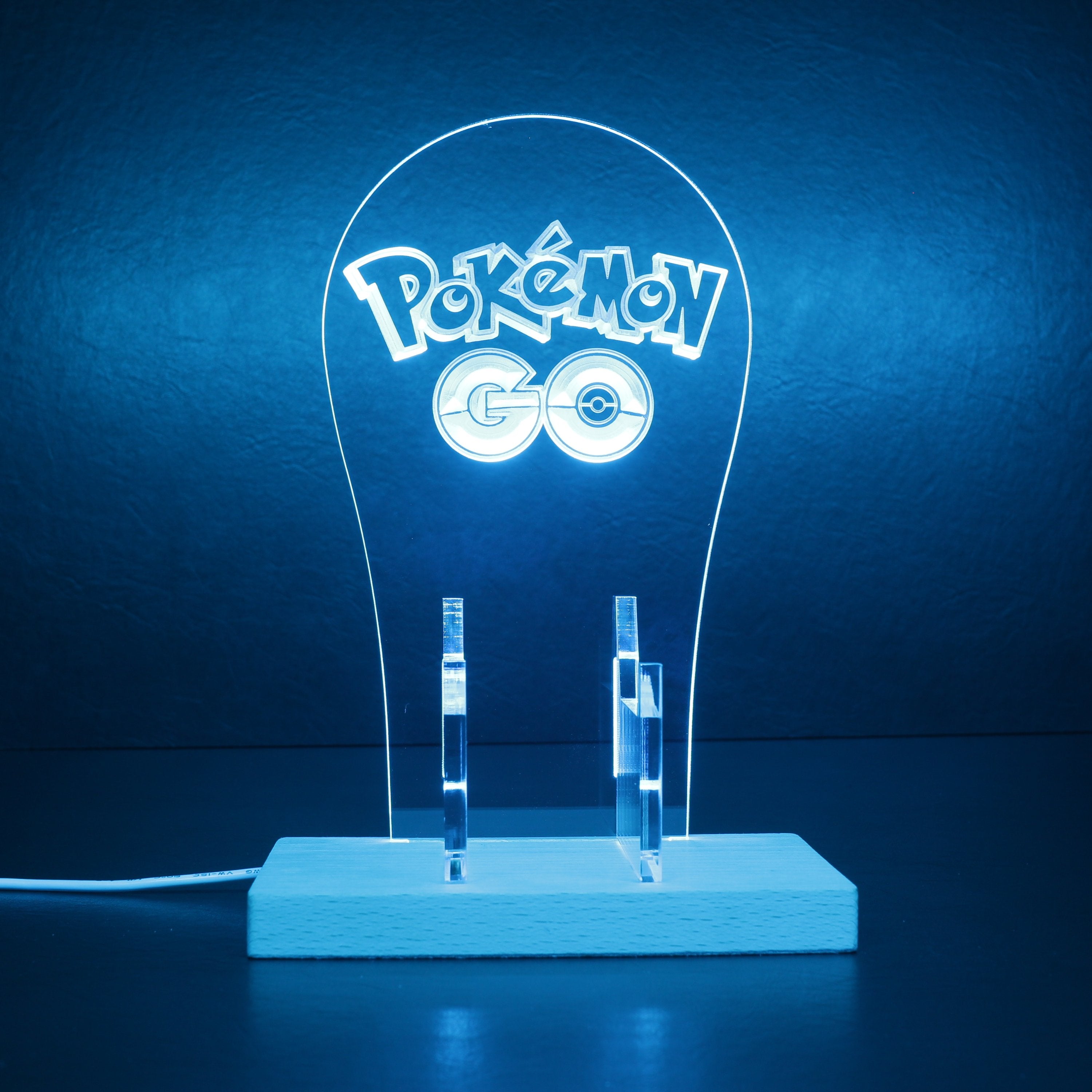 Pokeman Go RGB LED Gaming Headset Controller Stand