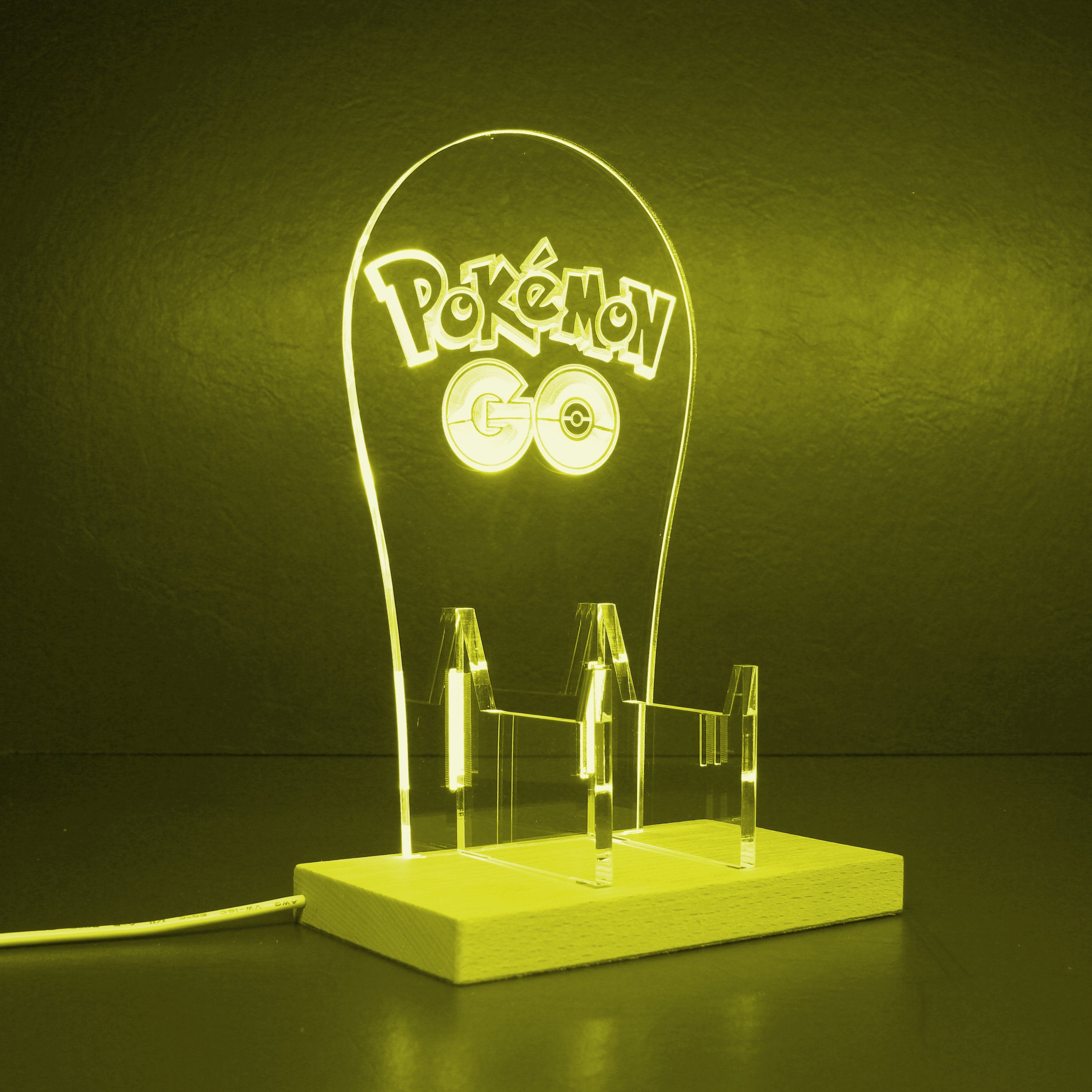 Pokeman Go RGB LED Gaming Headset Controller Stand