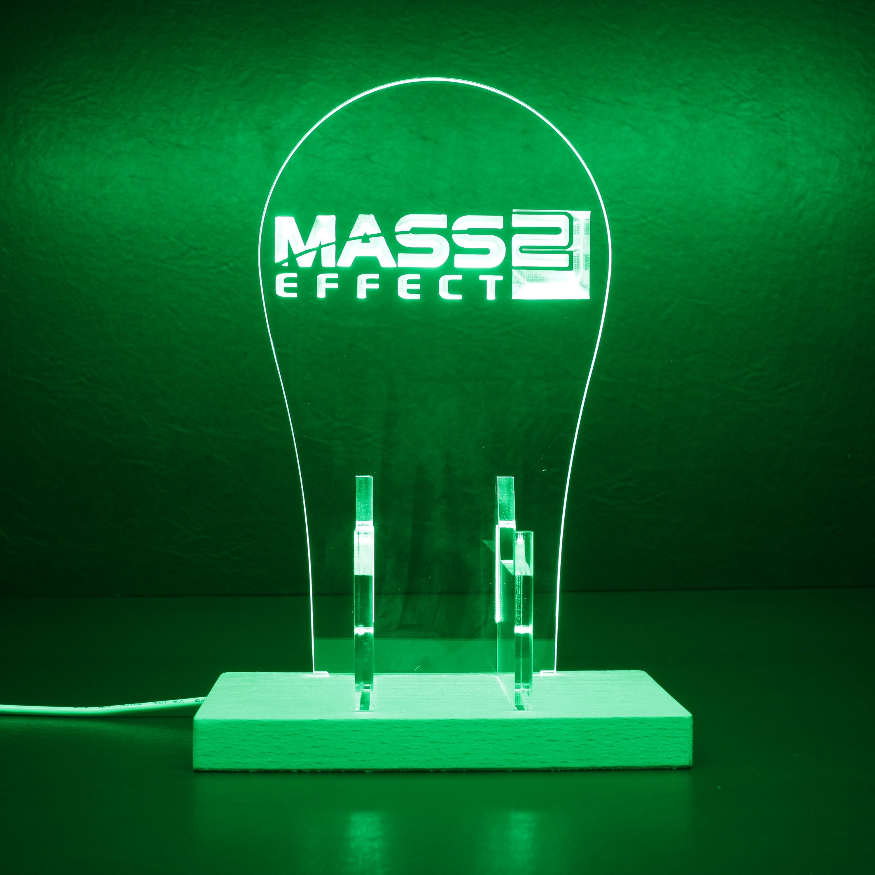 Mass Effect RGB LED Gaming Headset Controller Stand