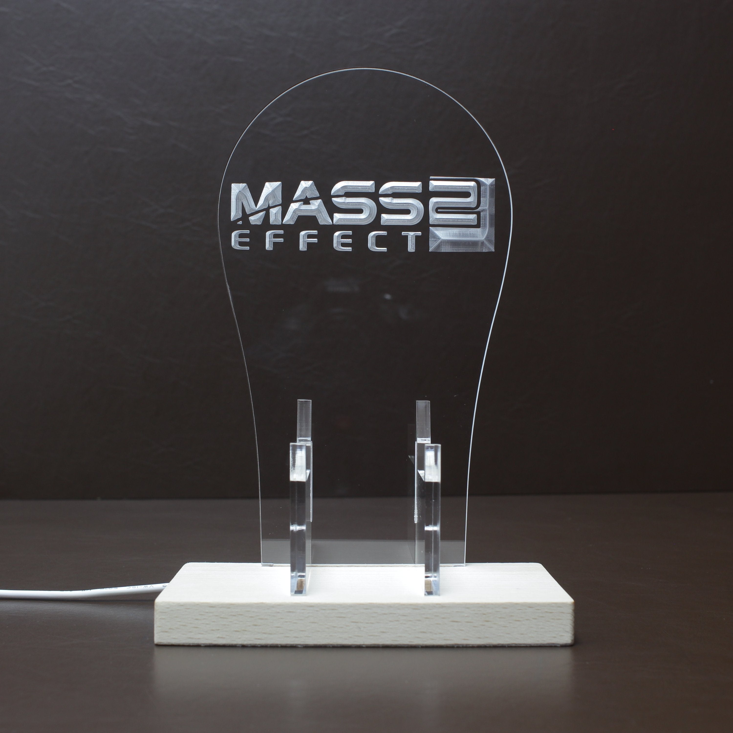 Mass Effect RGB LED Gaming Headset Controller Stand