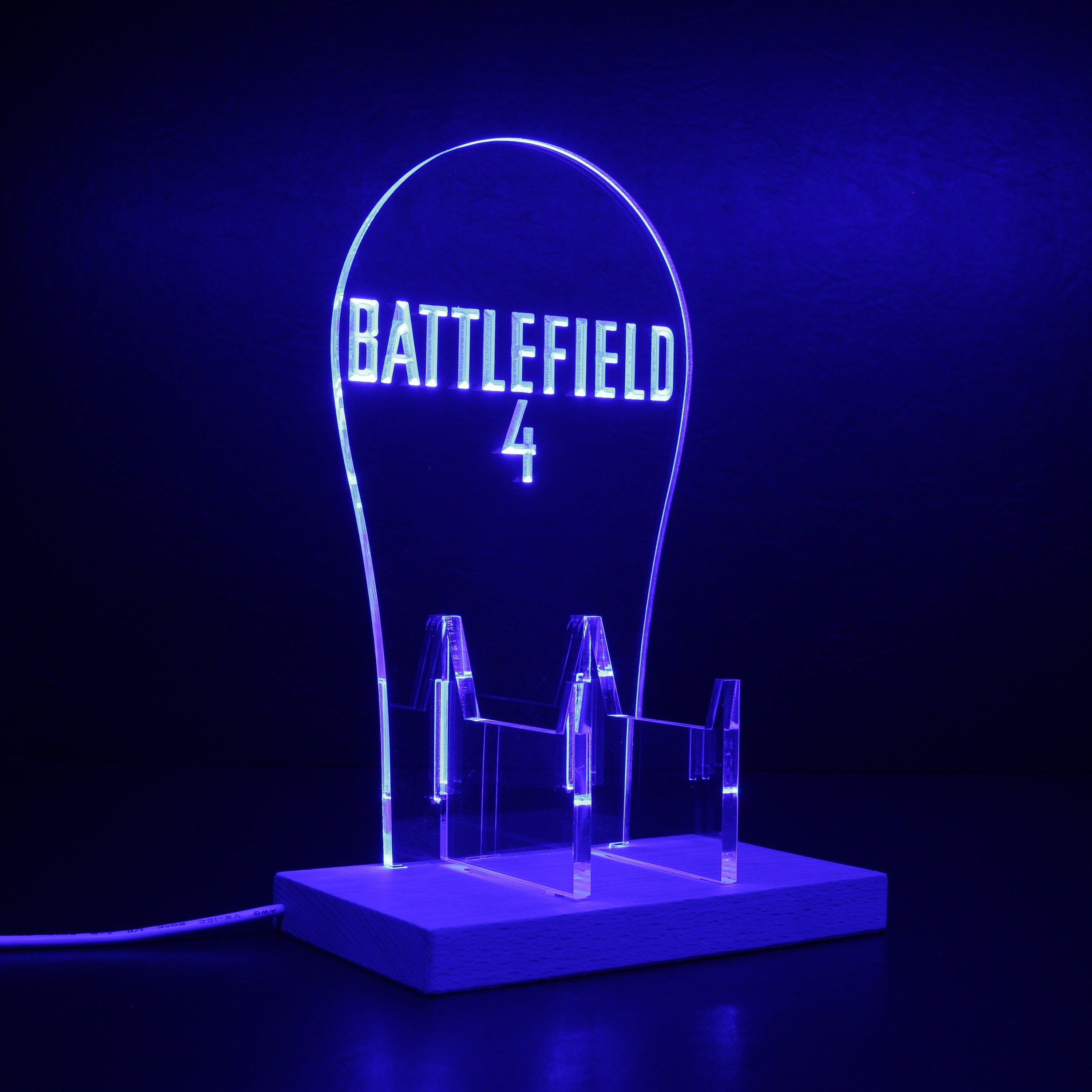 Battlefield 4 RGB LED Gaming Headset Controller Stand