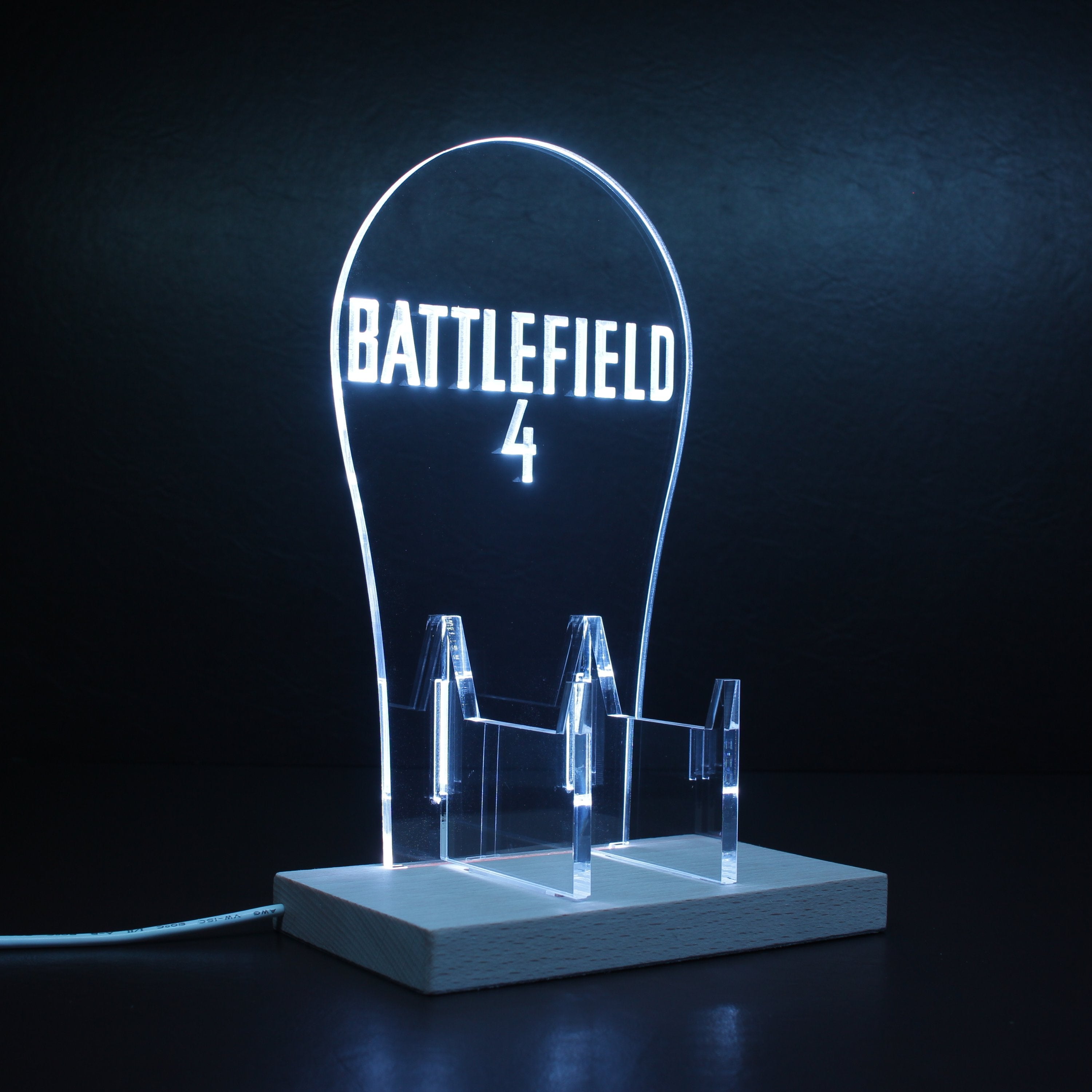 Battlefield 4 RGB LED Gaming Headset Controller Stand