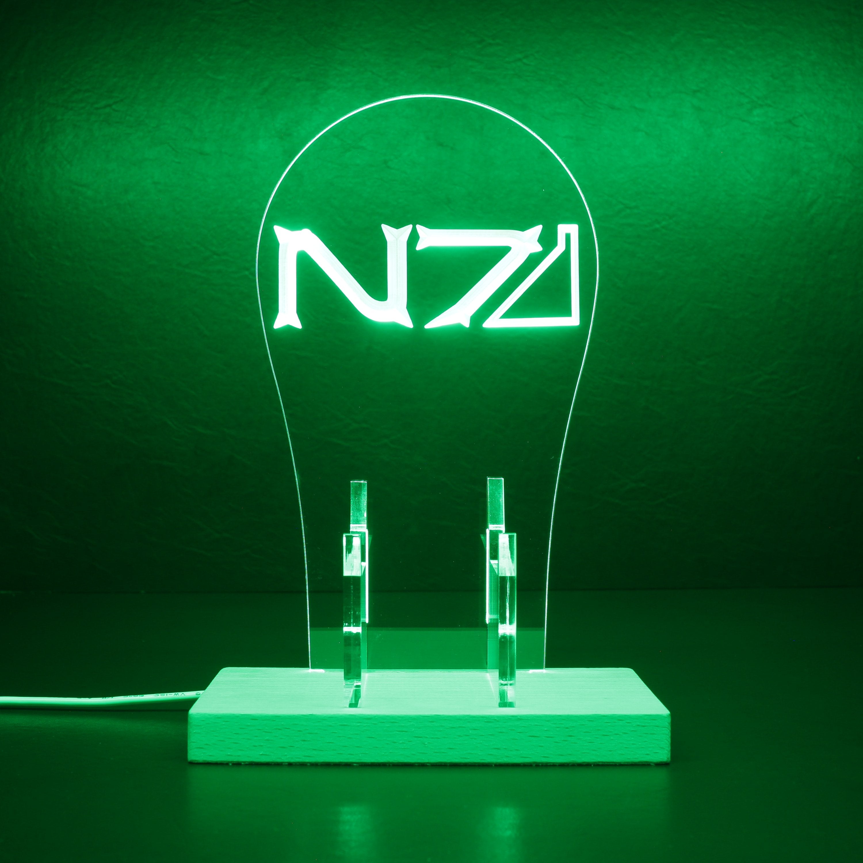 Mass Effect RGB LED Gaming Headset Controller Stand