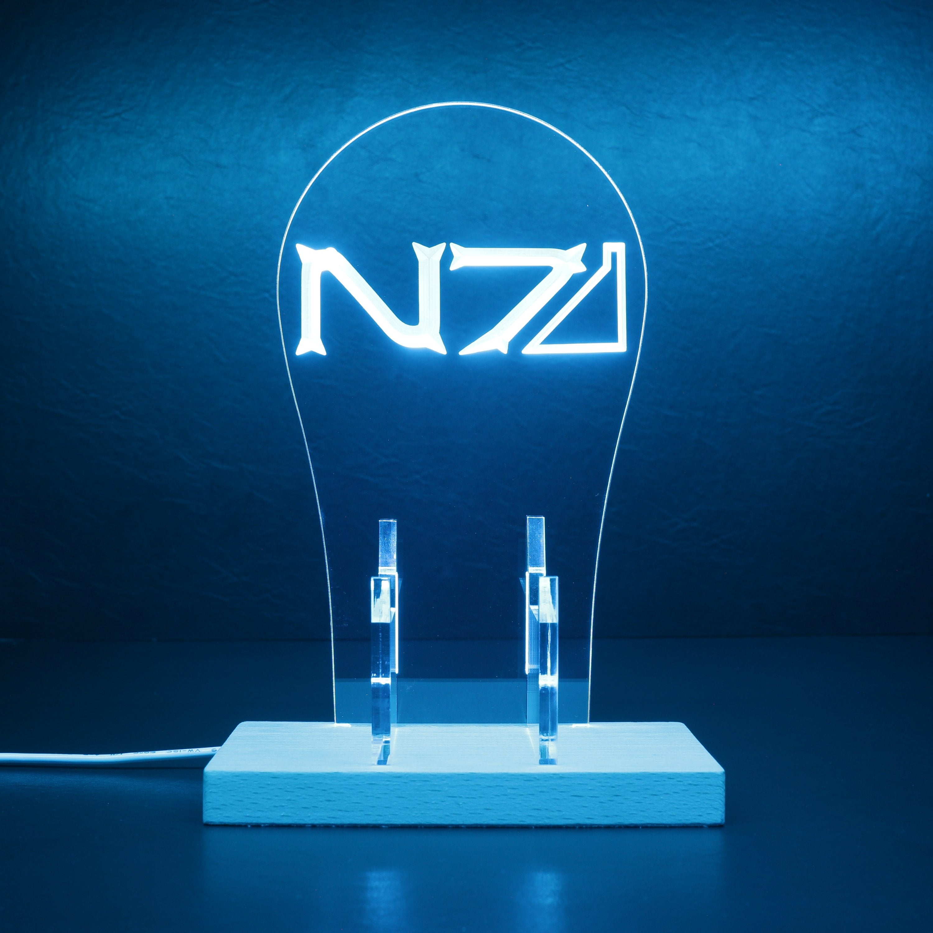 Mass Effect RGB LED Gaming Headset Controller Stand