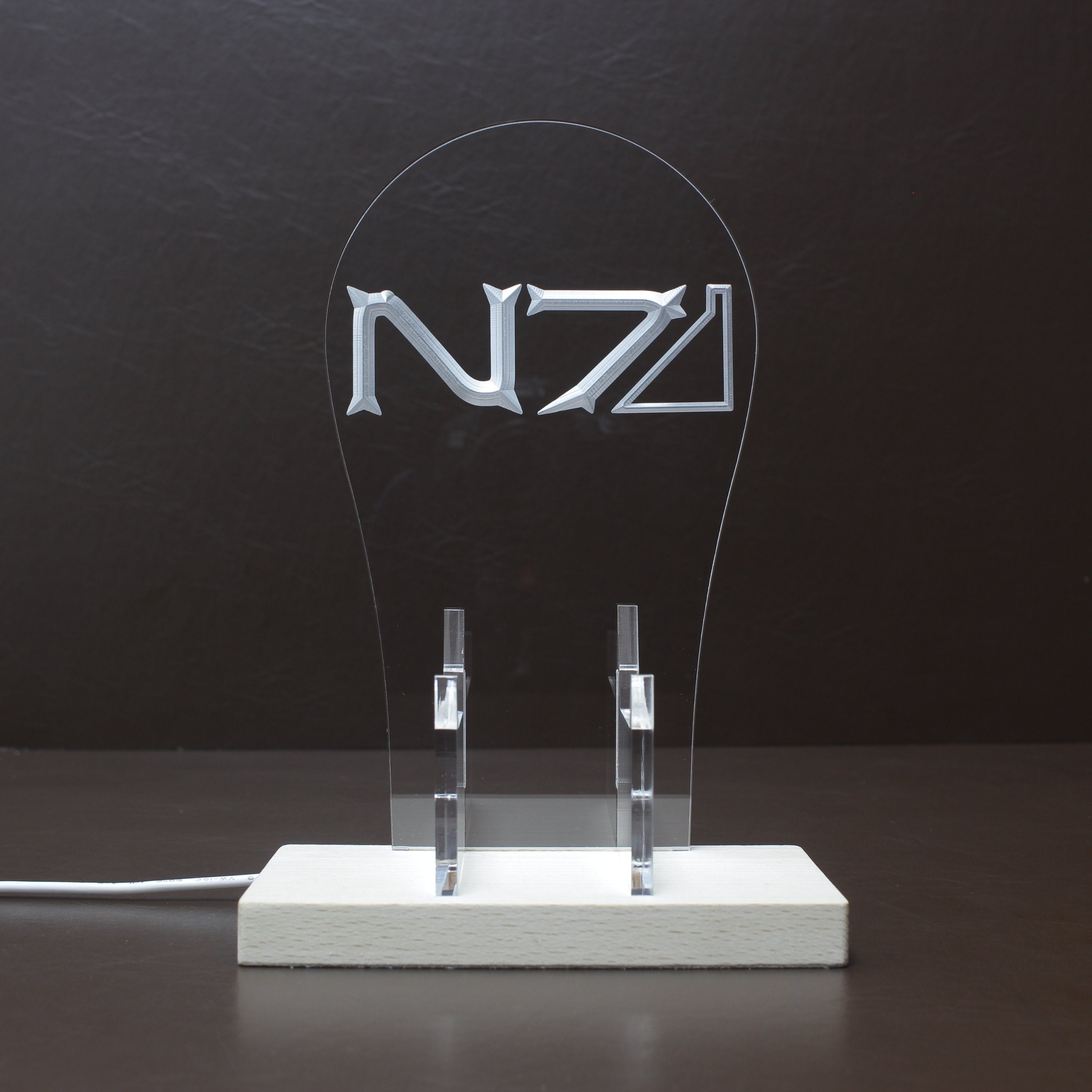 Mass Effect RGB LED Gaming Headset Controller Stand