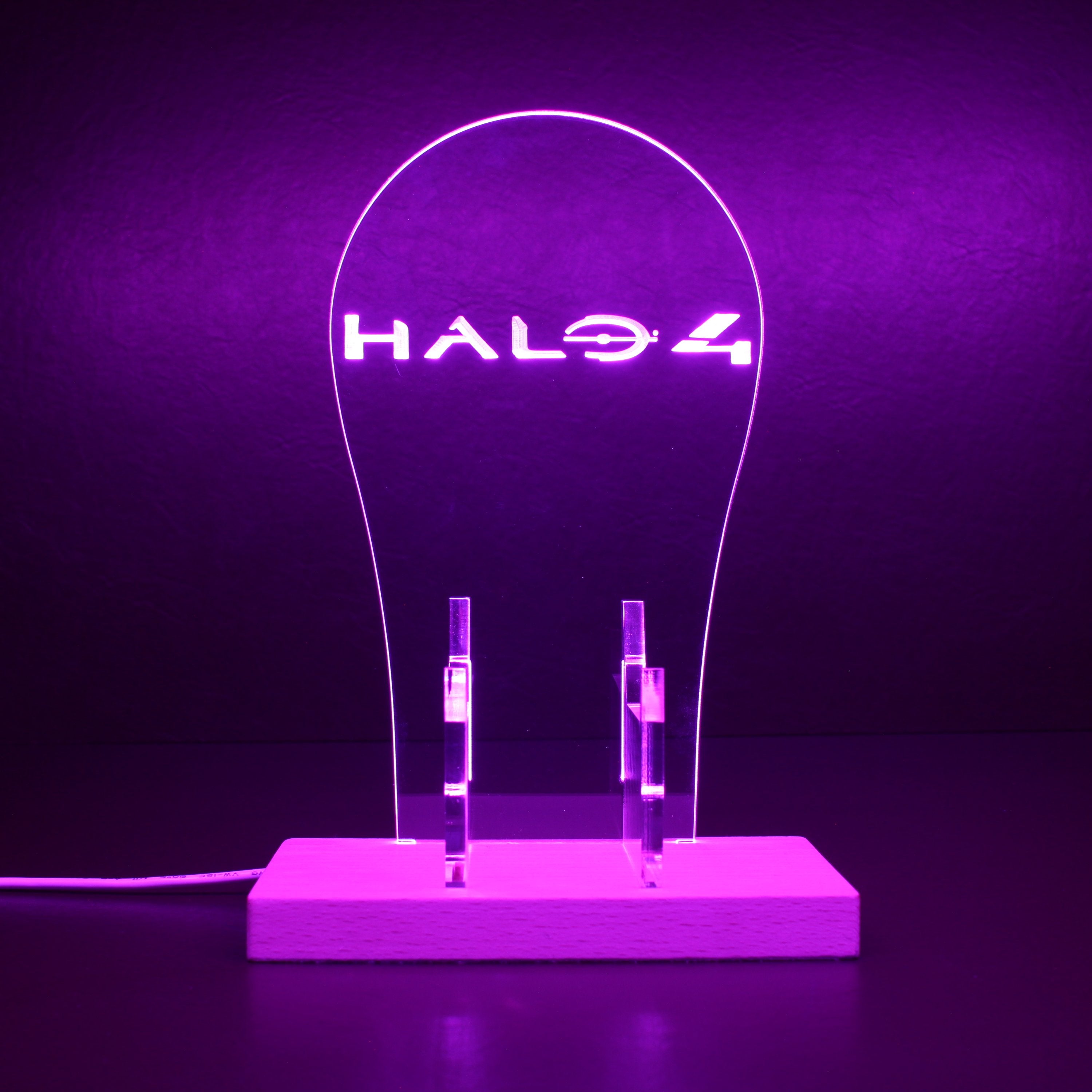 Halo 4 RGB LED Gaming Headset Controller Stand