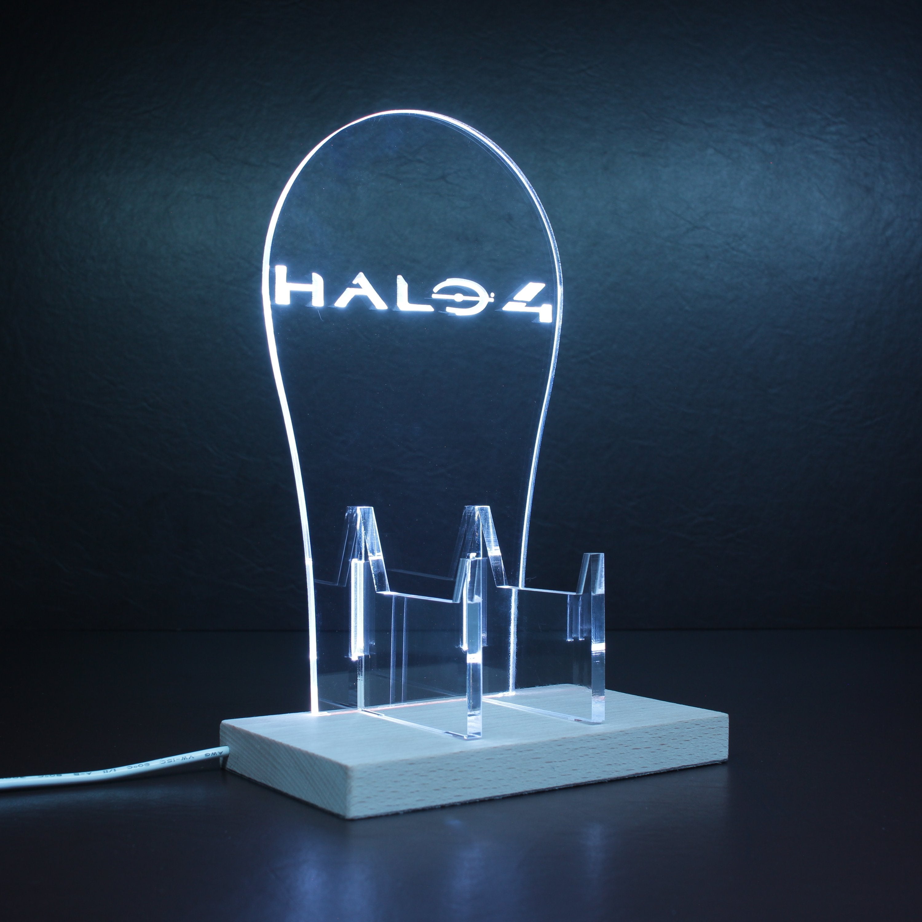 Halo 4 RGB LED Gaming Headset Controller Stand