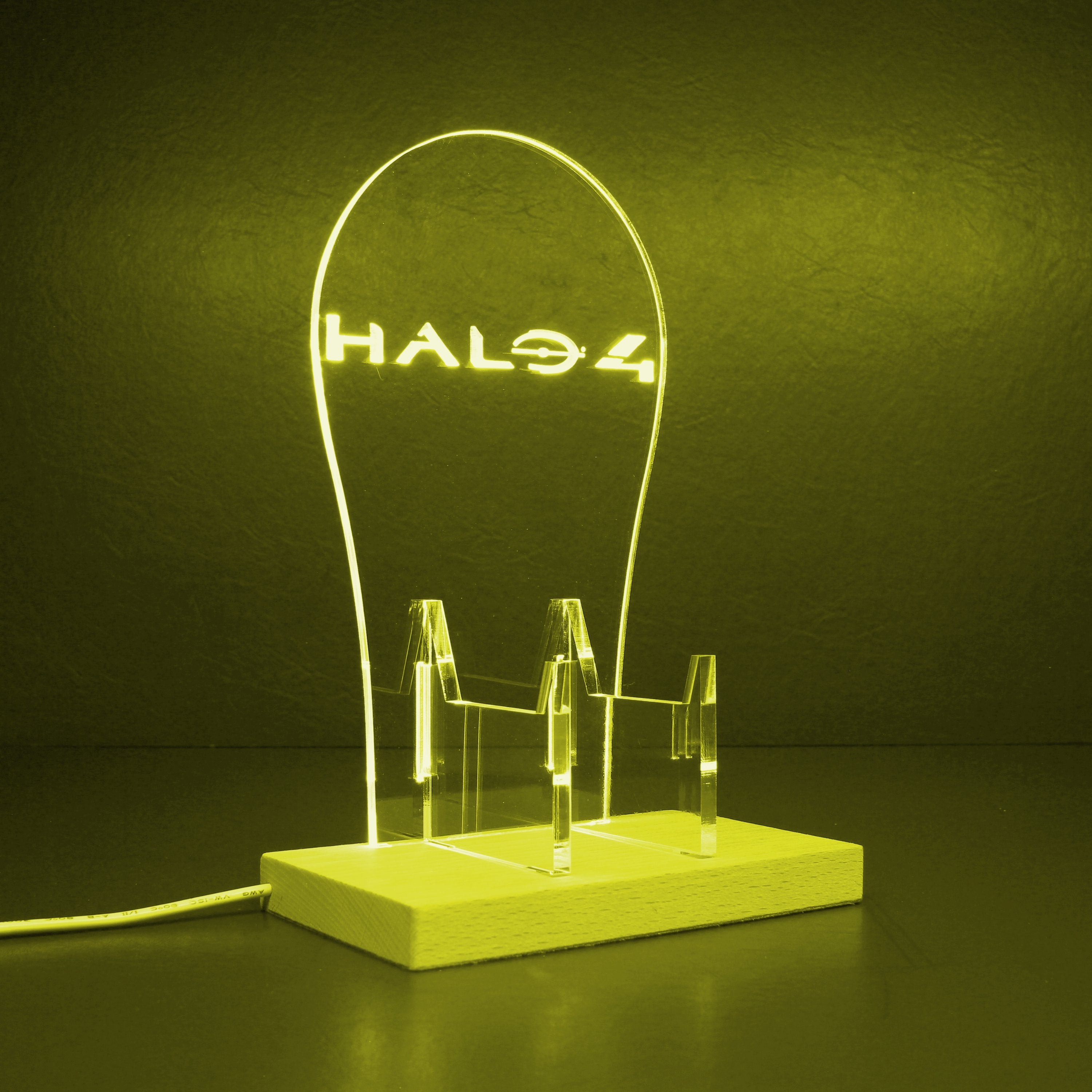 Halo 4 RGB LED Gaming Headset Controller Stand