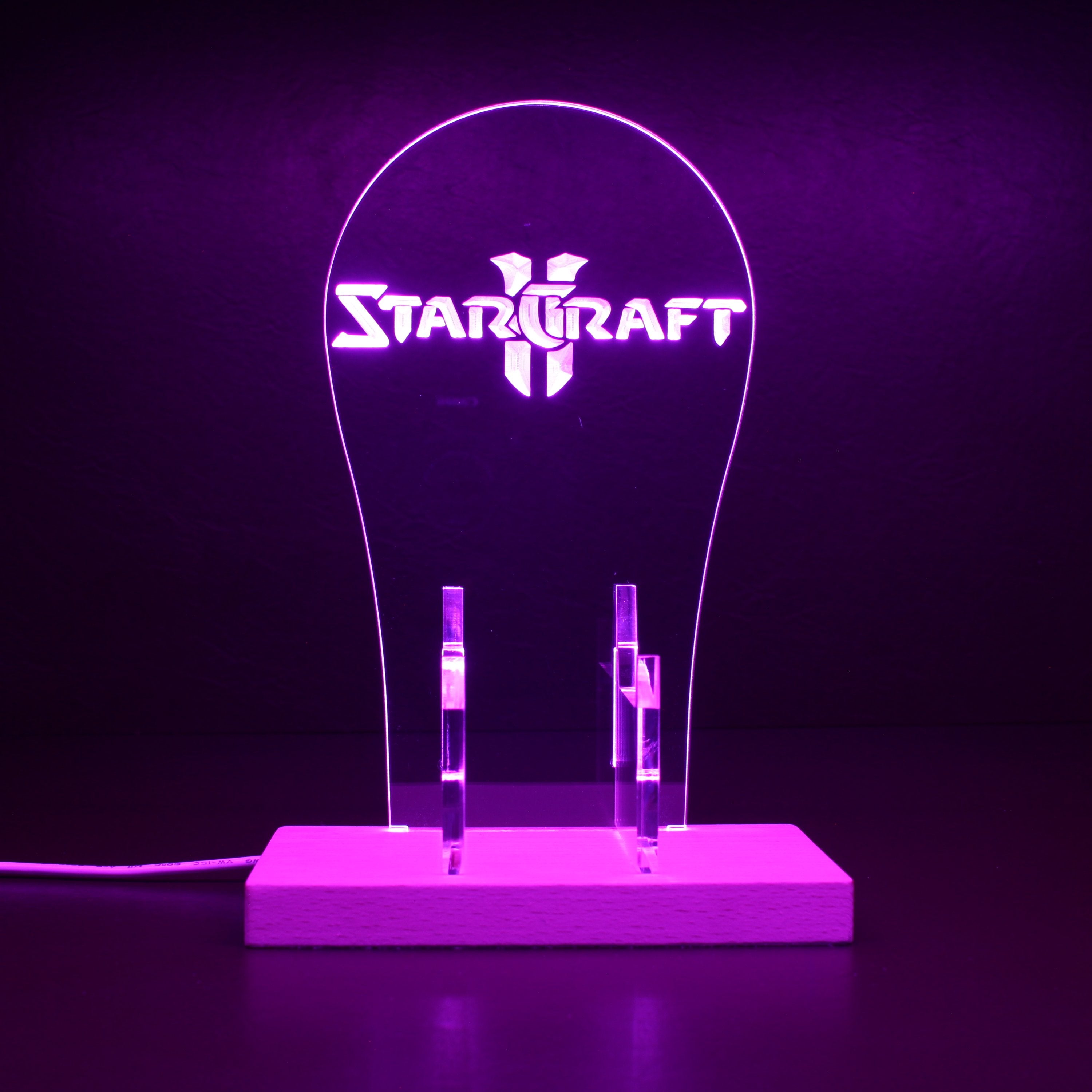 StarCraft 2 RGB LED Gaming Headset Controller Stand