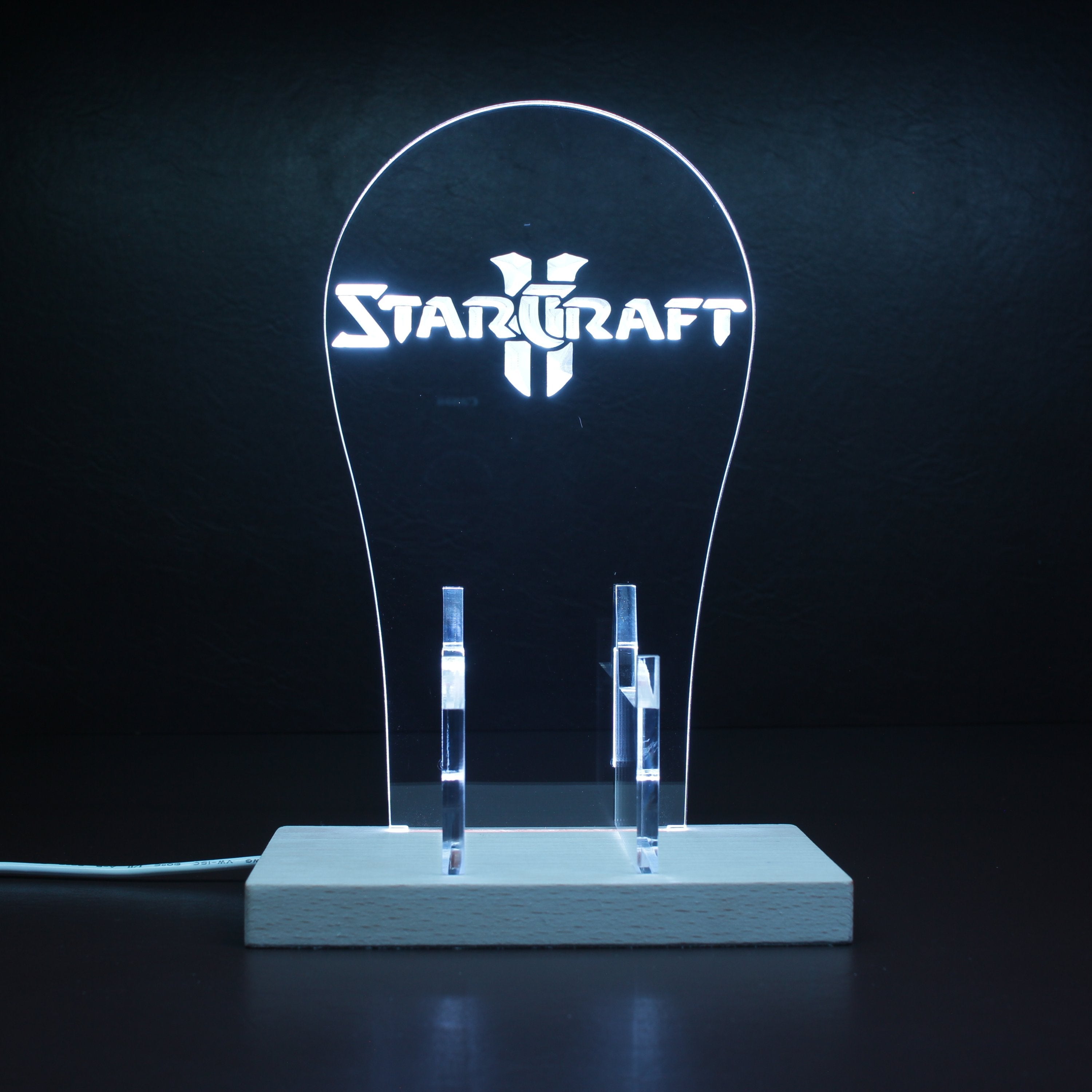 StarCraft 2 RGB LED Gaming Headset Controller Stand