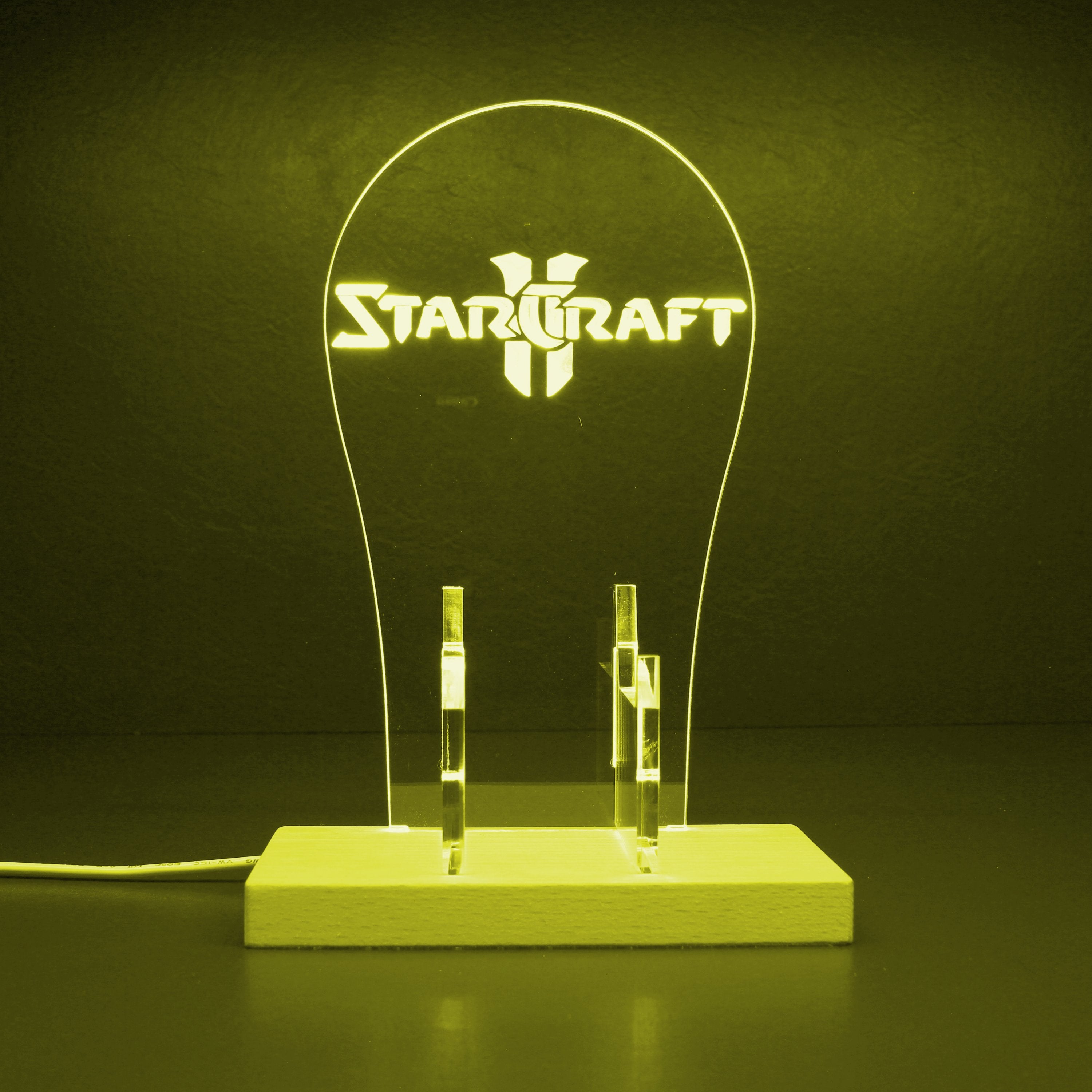 StarCraft 2 RGB LED Gaming Headset Controller Stand