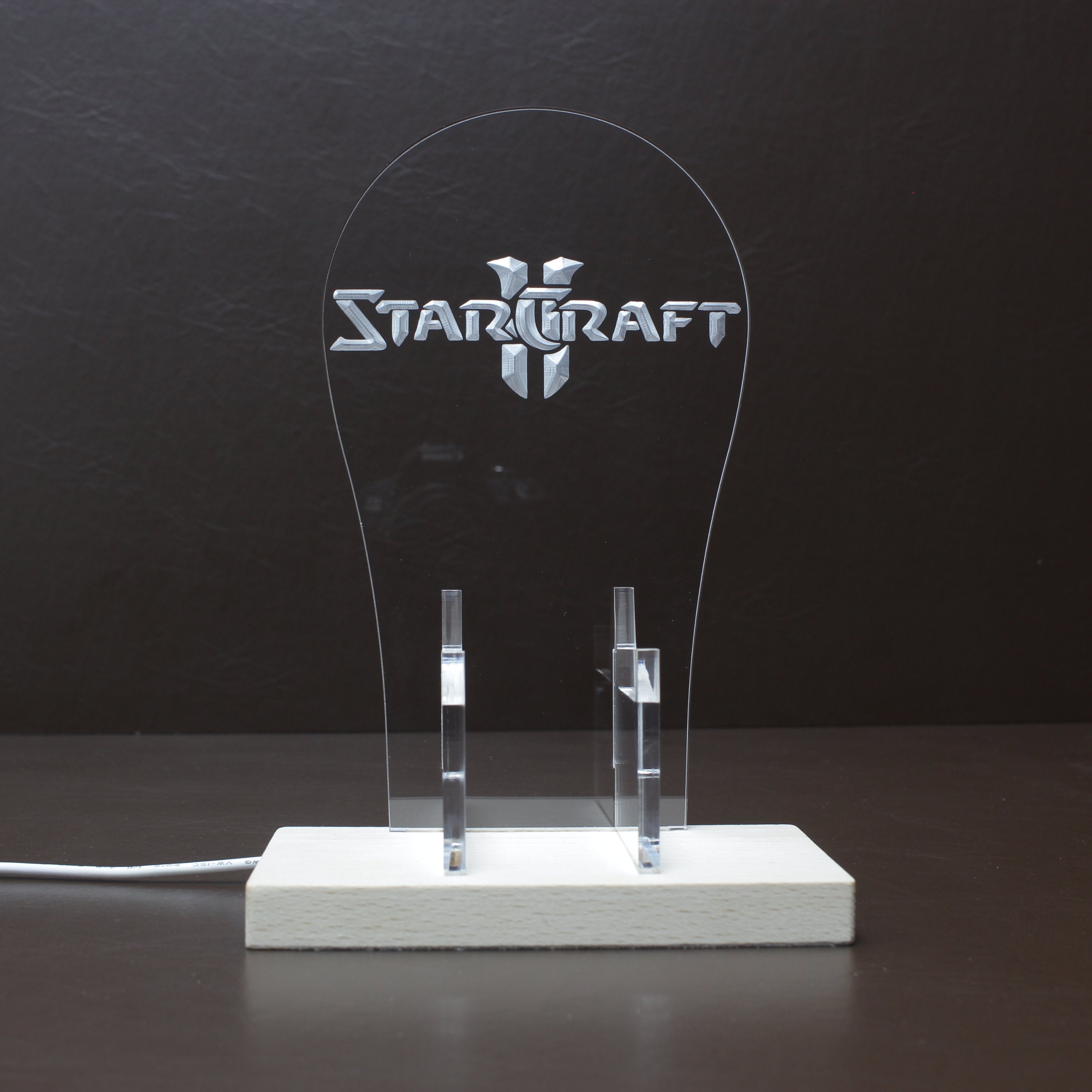 StarCraft 2 RGB LED Gaming Headset Controller Stand