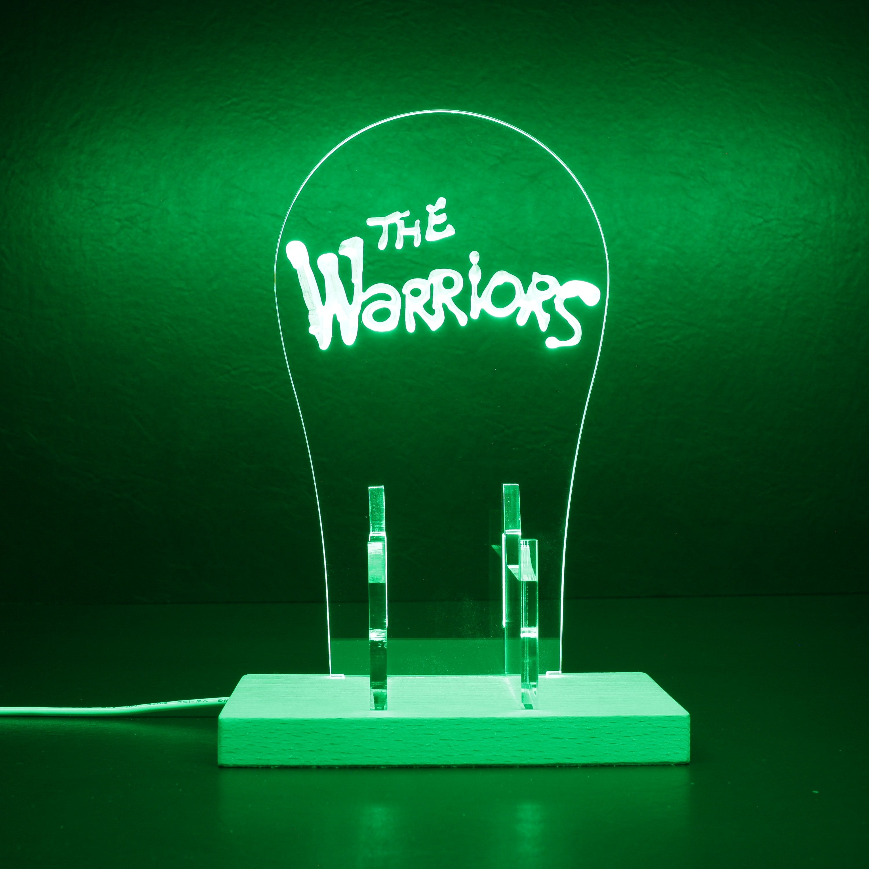 The Warriors RGB LED Gaming Headset Controller Stand