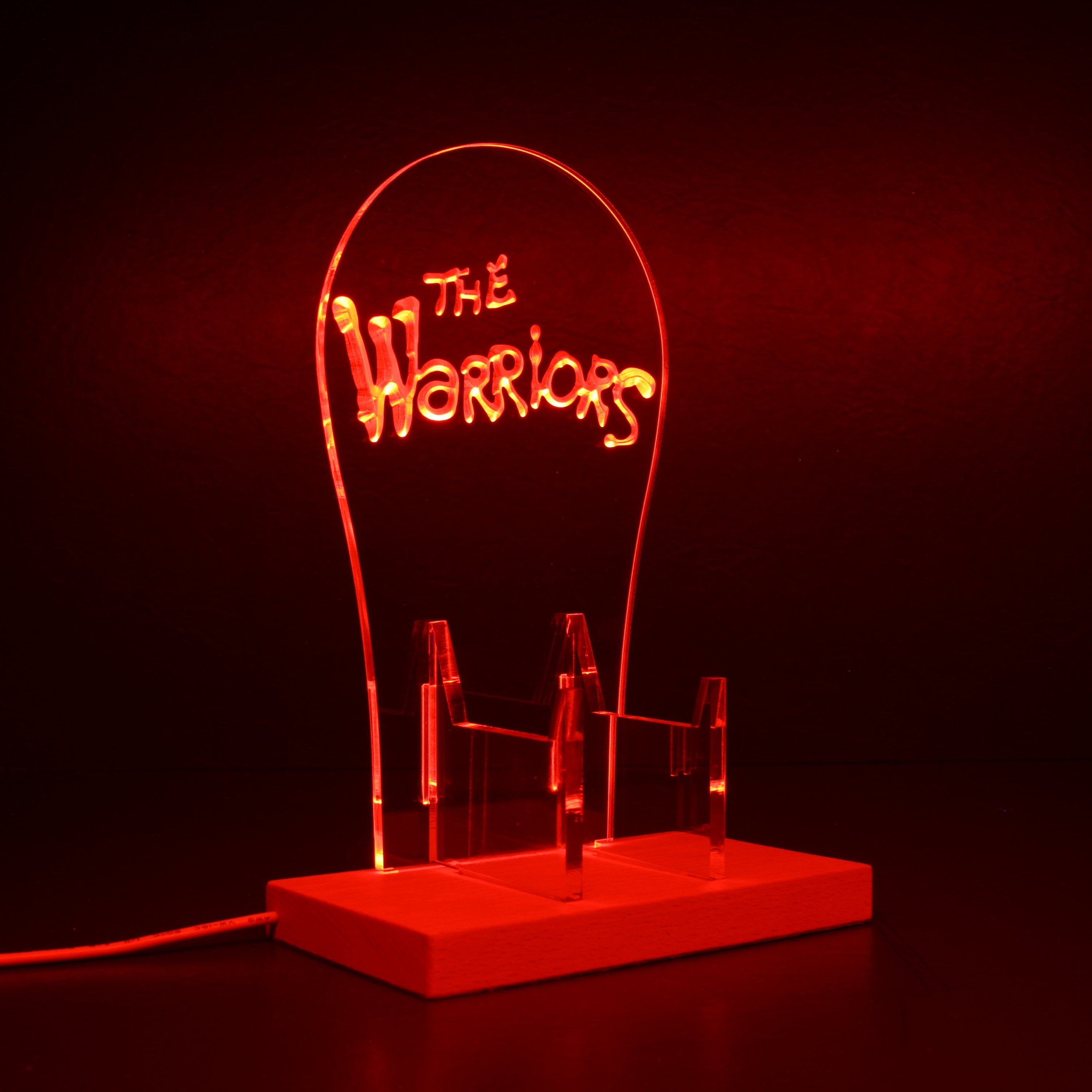 The Warriors RGB LED Gaming Headset Controller Stand