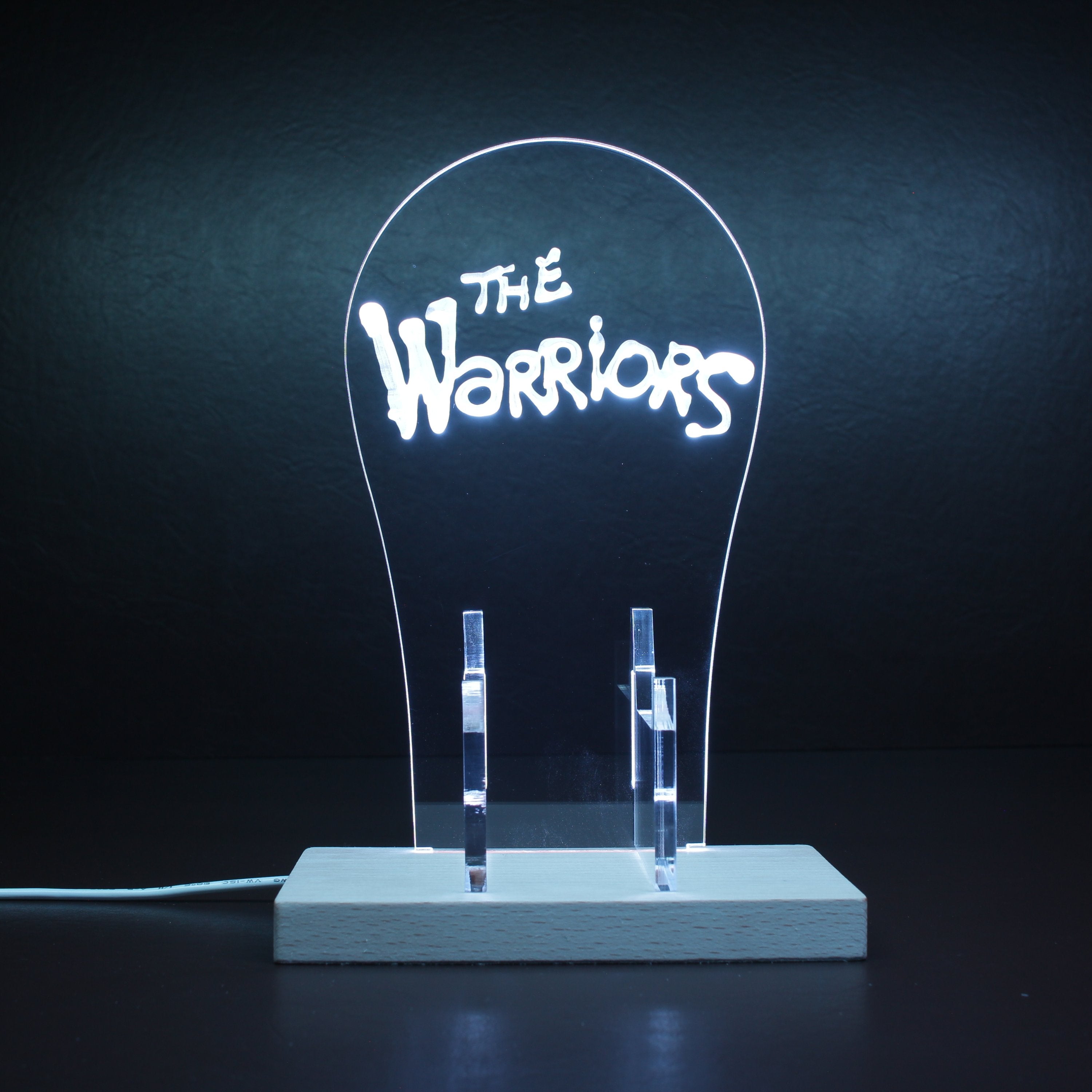 The Warriors RGB LED Gaming Headset Controller Stand