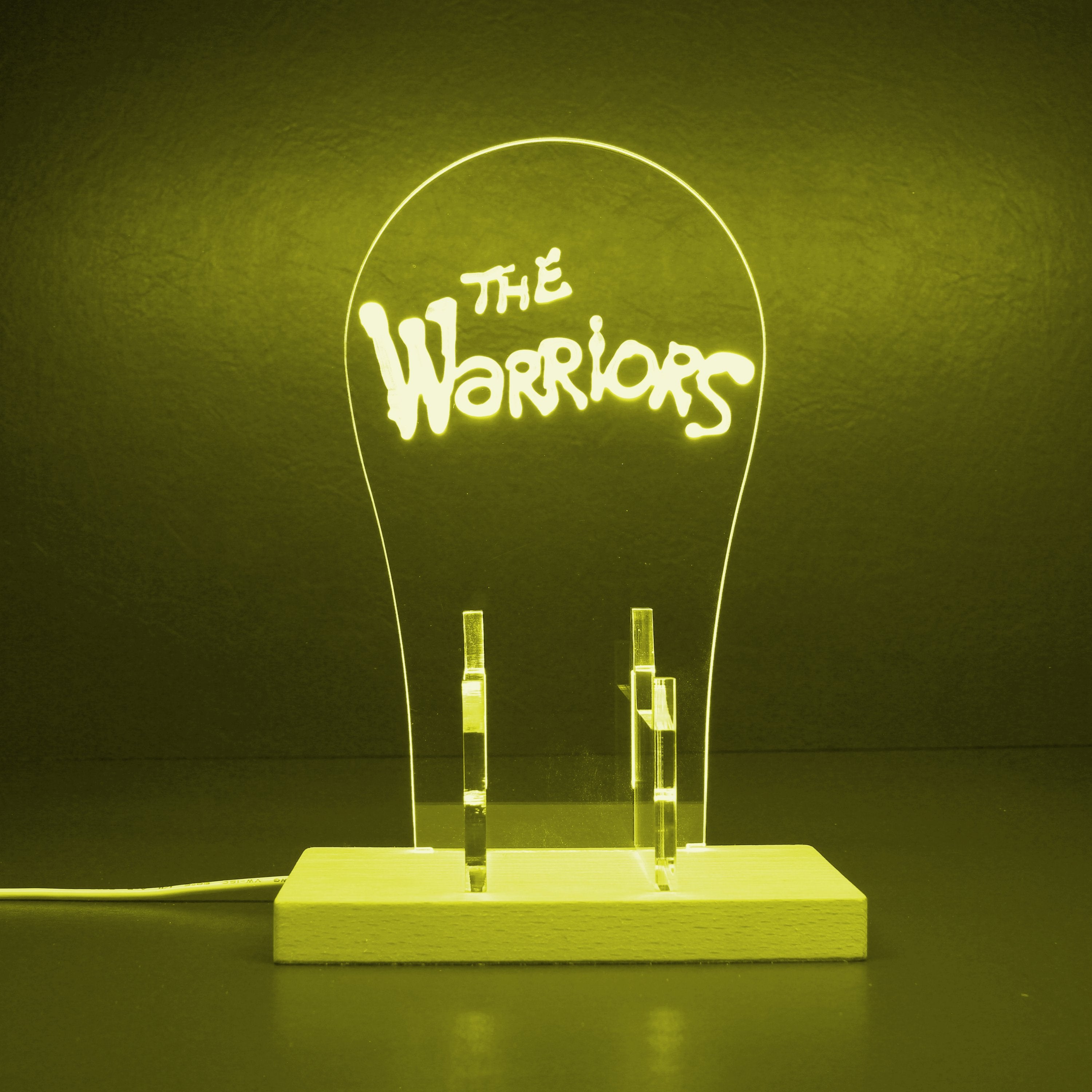 The Warriors RGB LED Gaming Headset Controller Stand