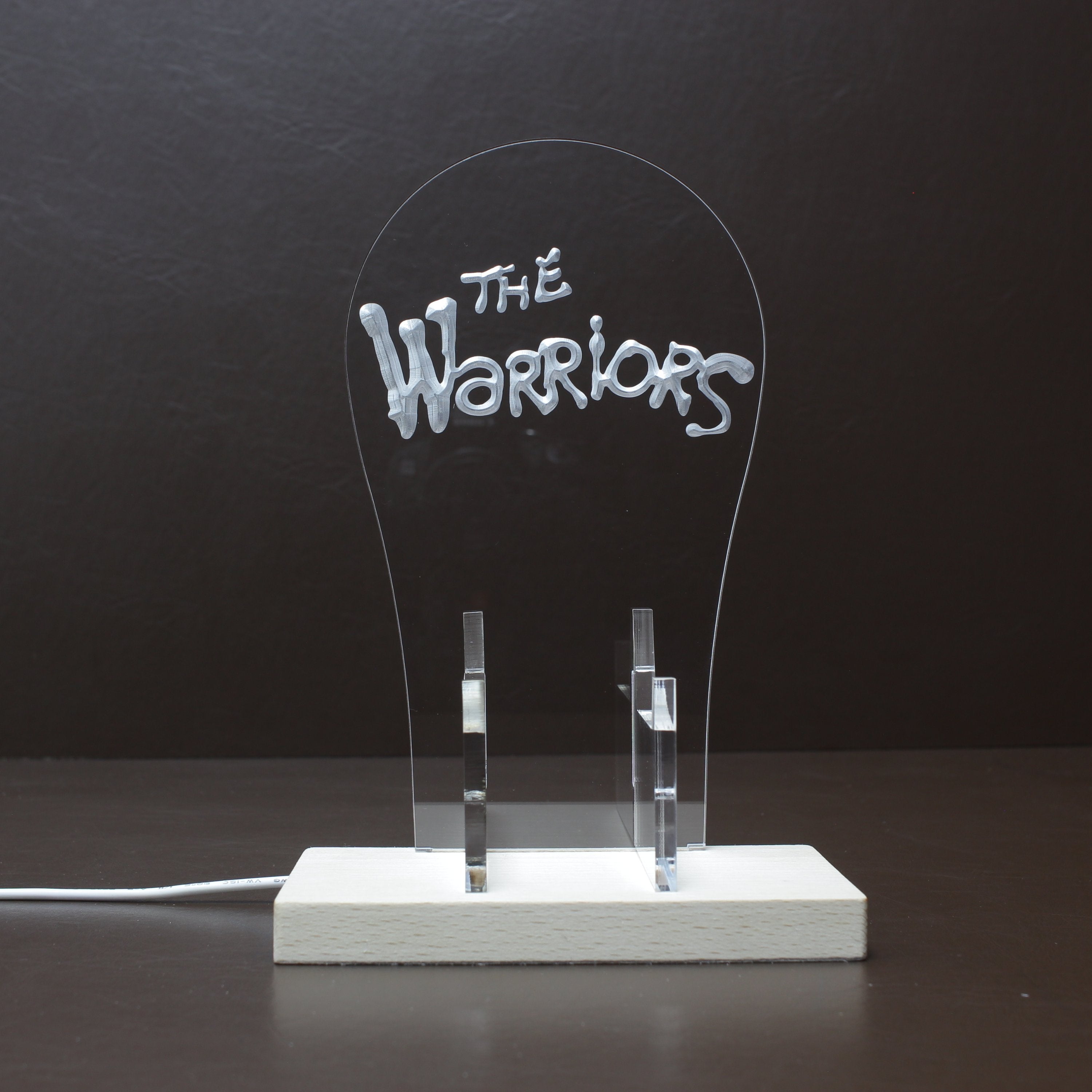 The Warriors RGB LED Gaming Headset Controller Stand