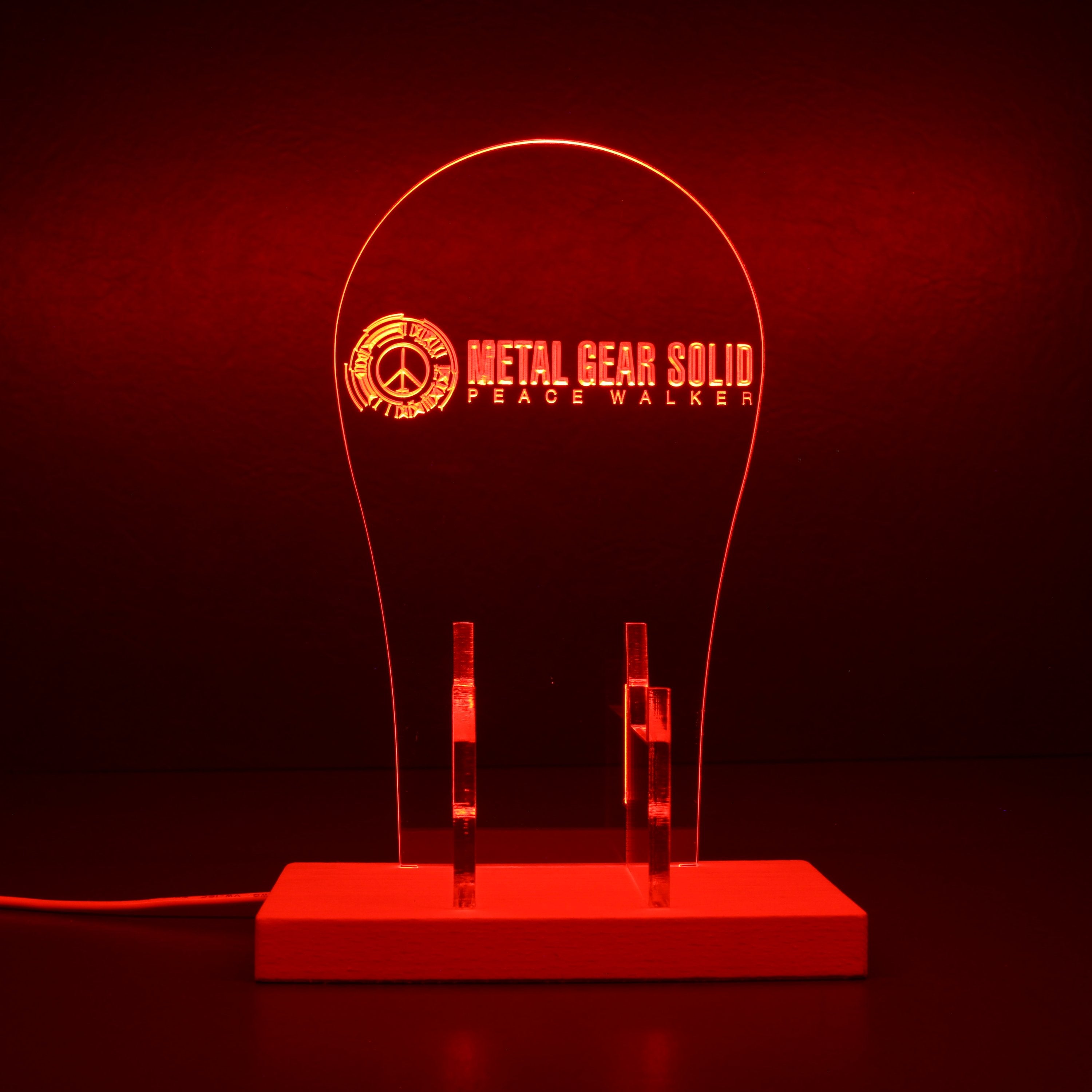 Metal Gear Solid RGB LED Gaming Headset Controller Stand