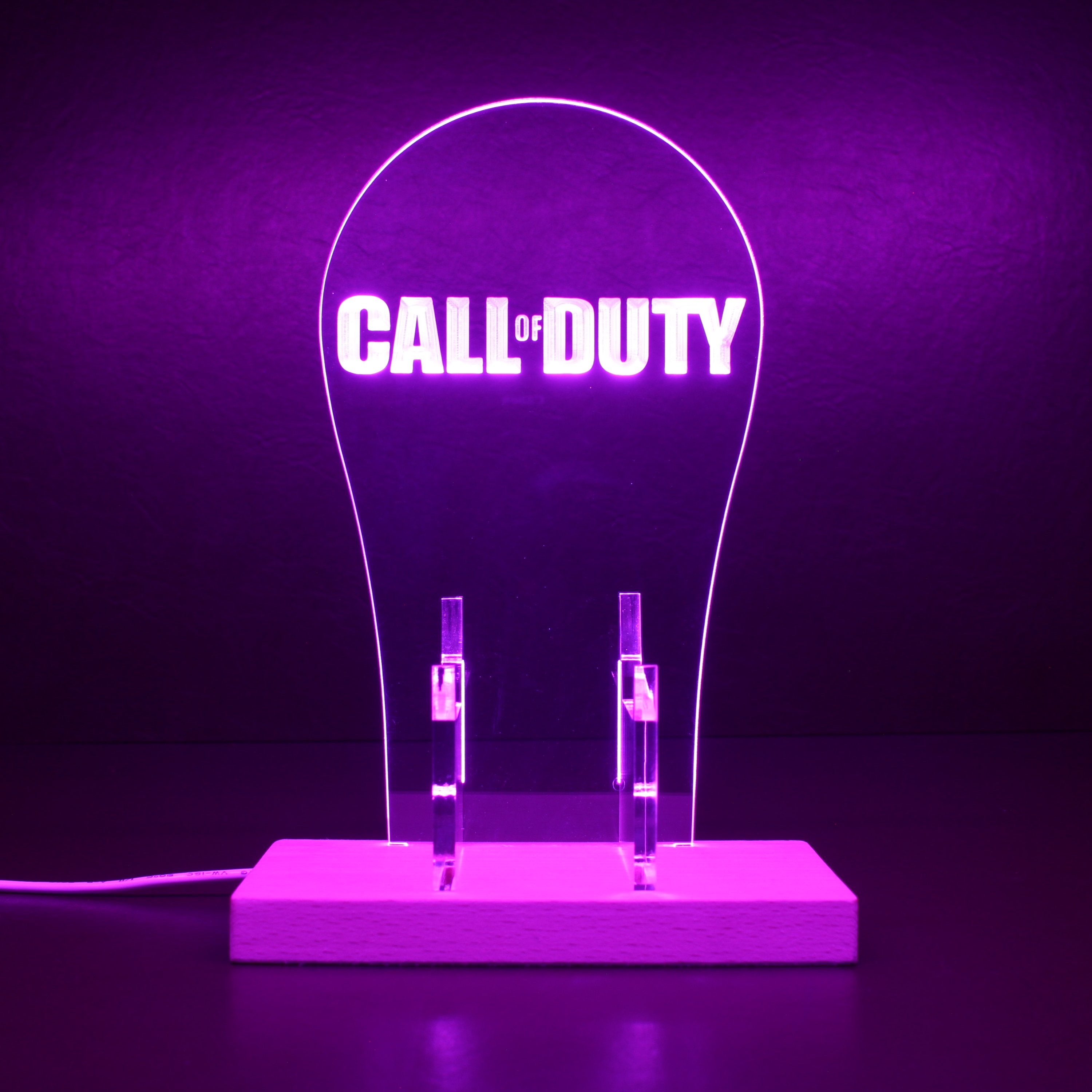 Call of Duty RGB LED Gaming Headset Controller Stand