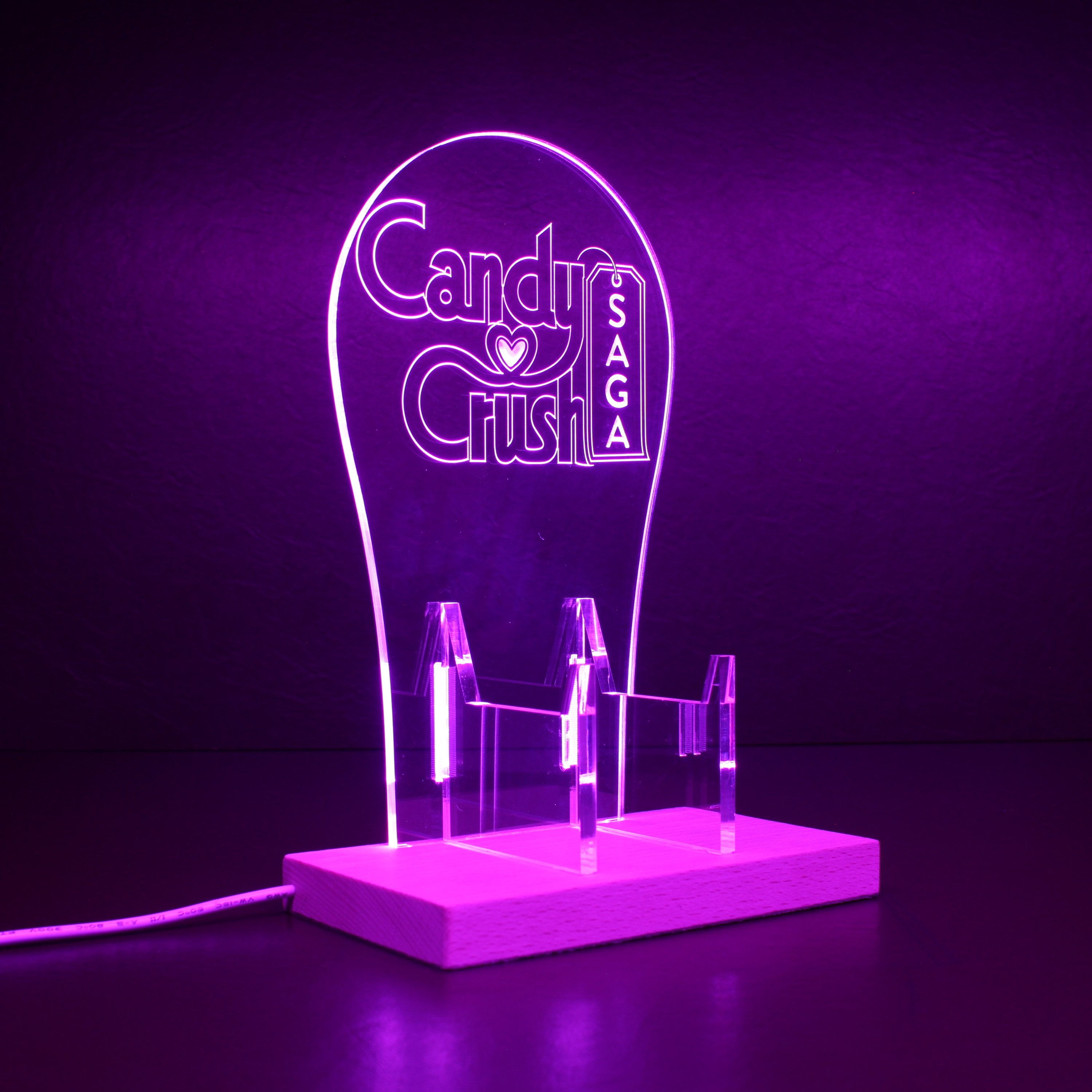 Candy Of Crush RGB LED Gaming Headset Controller Stand