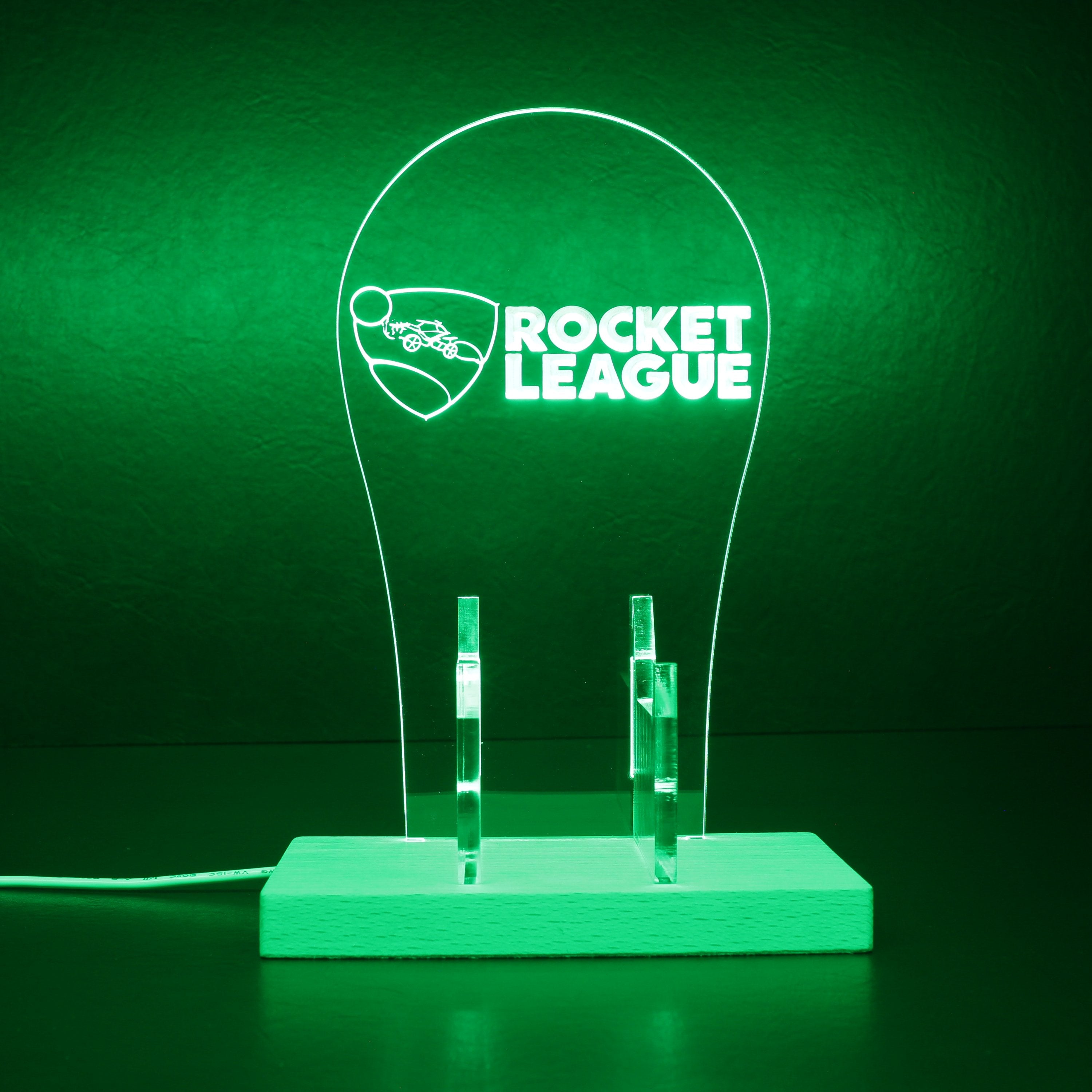 Rocket League RGB LED Gaming Headset Controller Stand