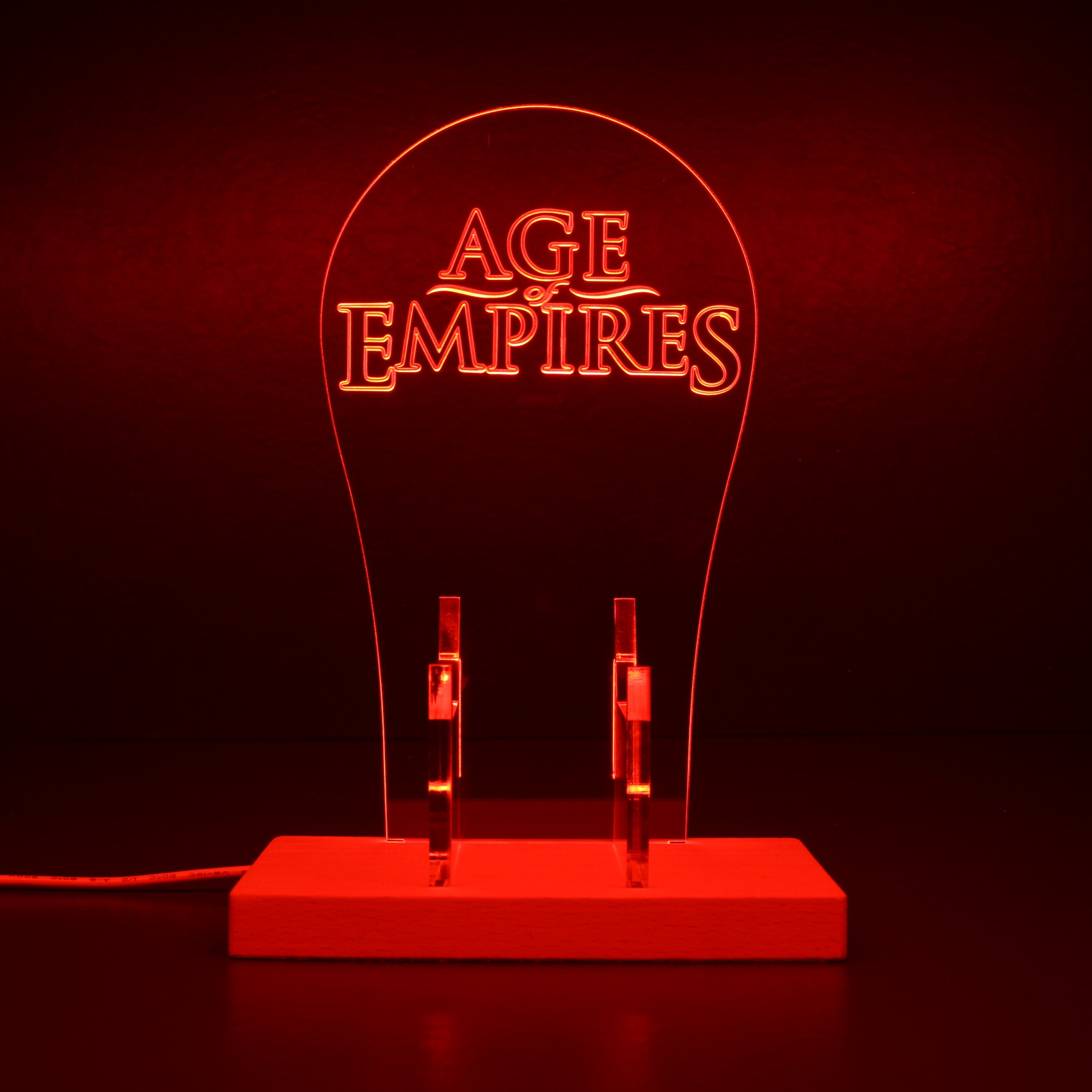 Age of Empires RGB LED Gaming Headset Controller Stand