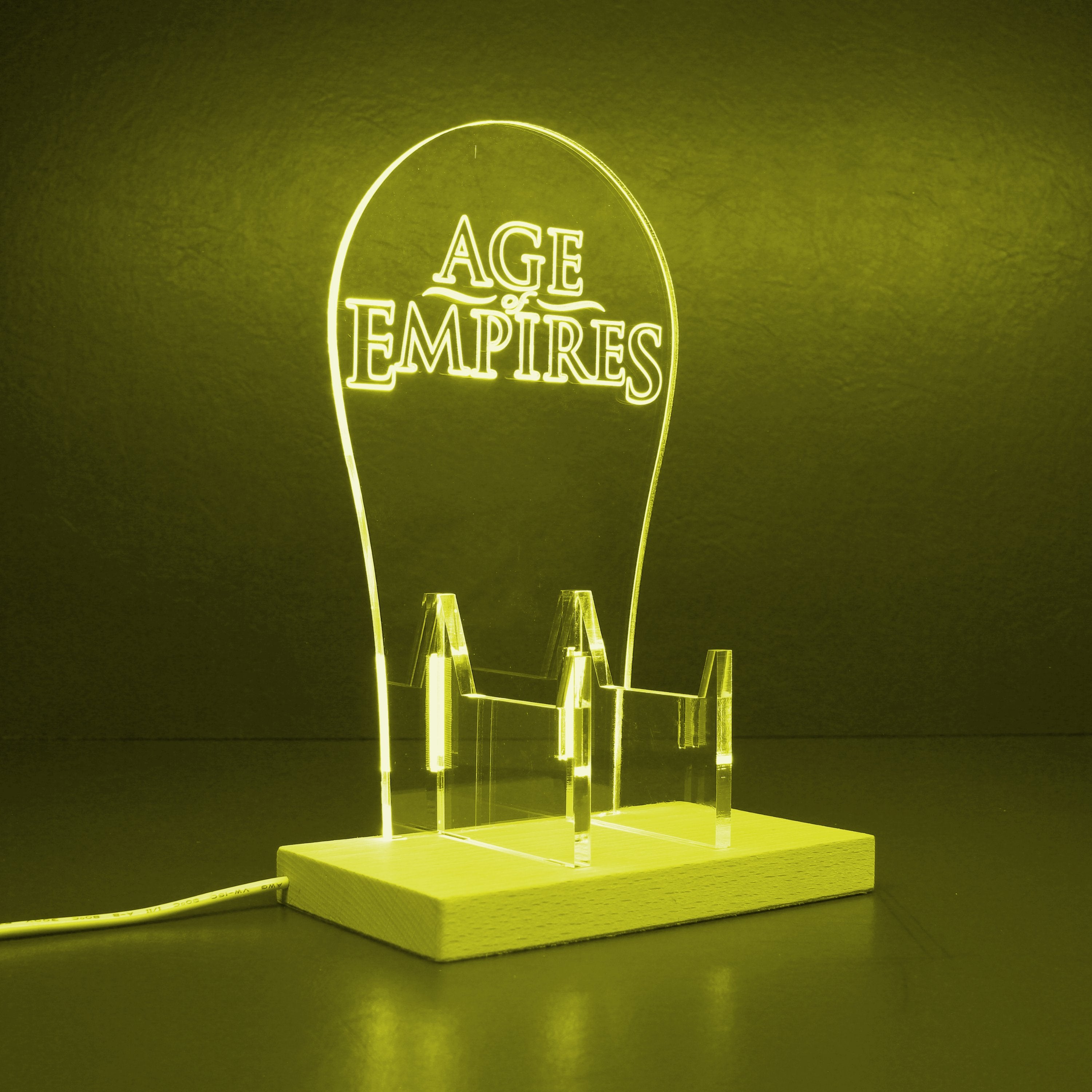 Age of Empires RGB LED Gaming Headset Controller Stand