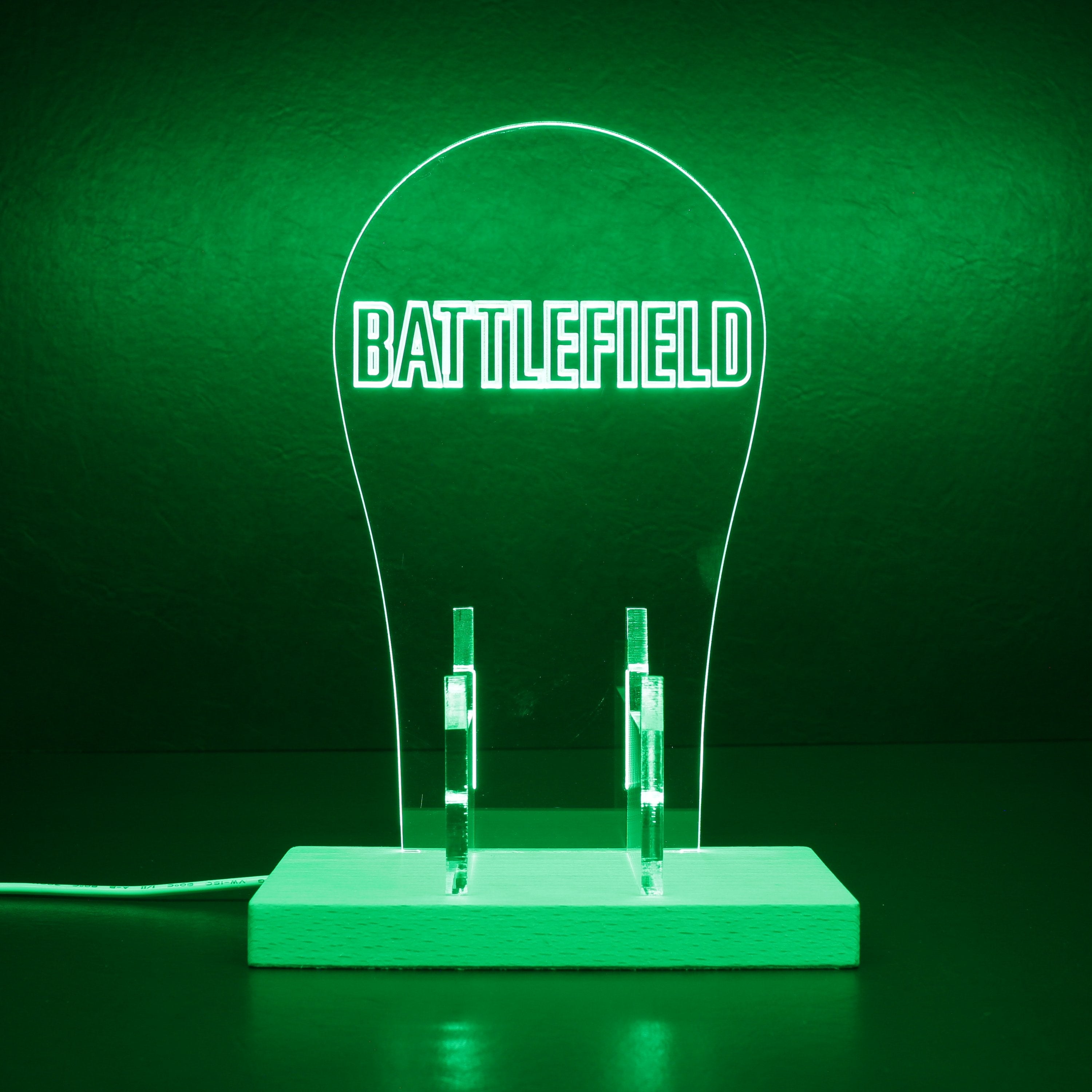 BattleField RGB LED Gaming Headset Controller Stand