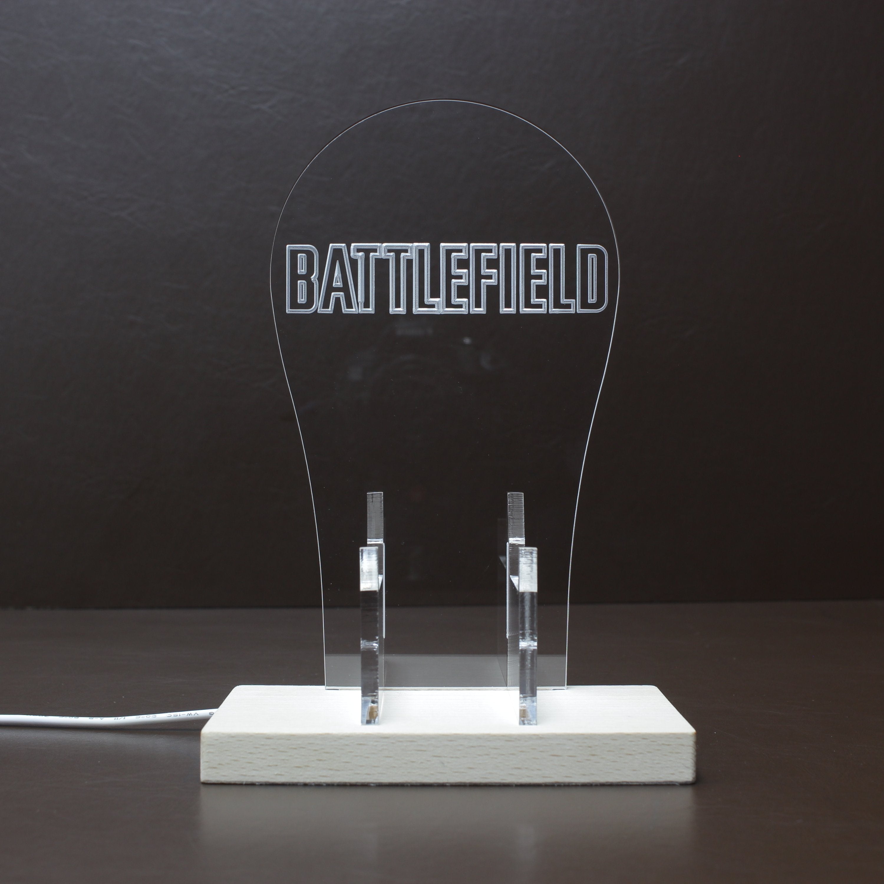 BattleField RGB LED Gaming Headset Controller Stand